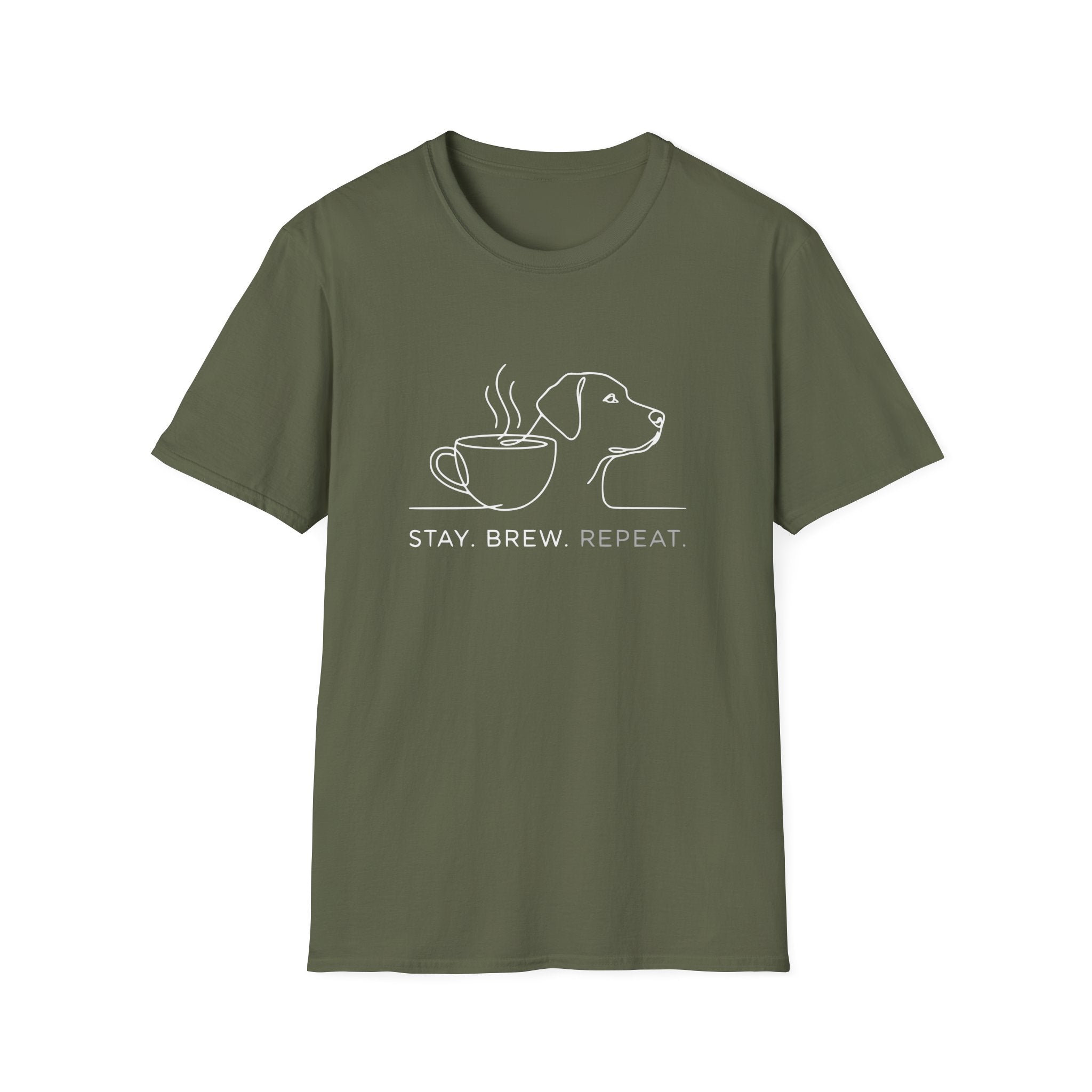 Stay. Brew. Repeat. T-Shirt