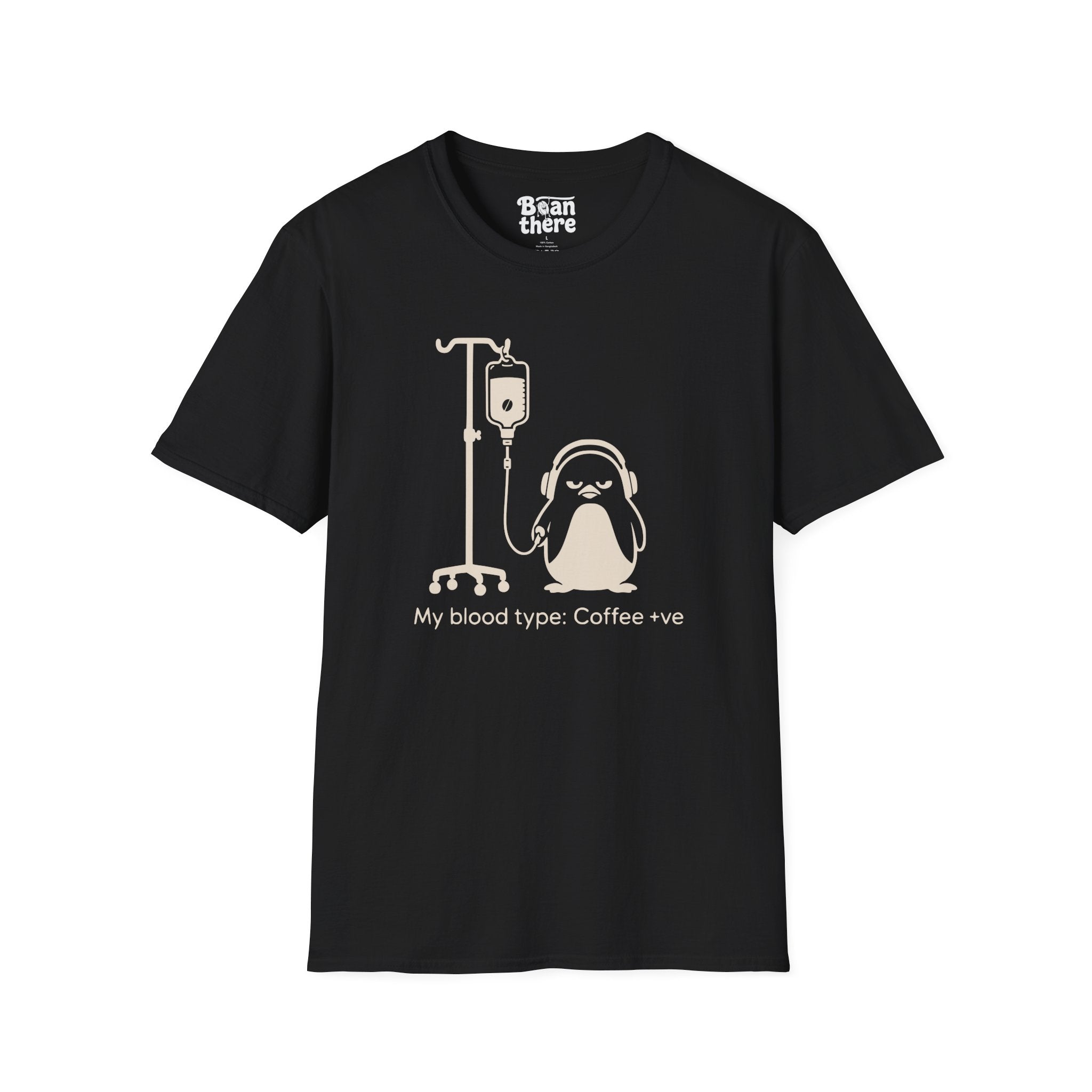 Blood Type Coffee +ve T-Shirt