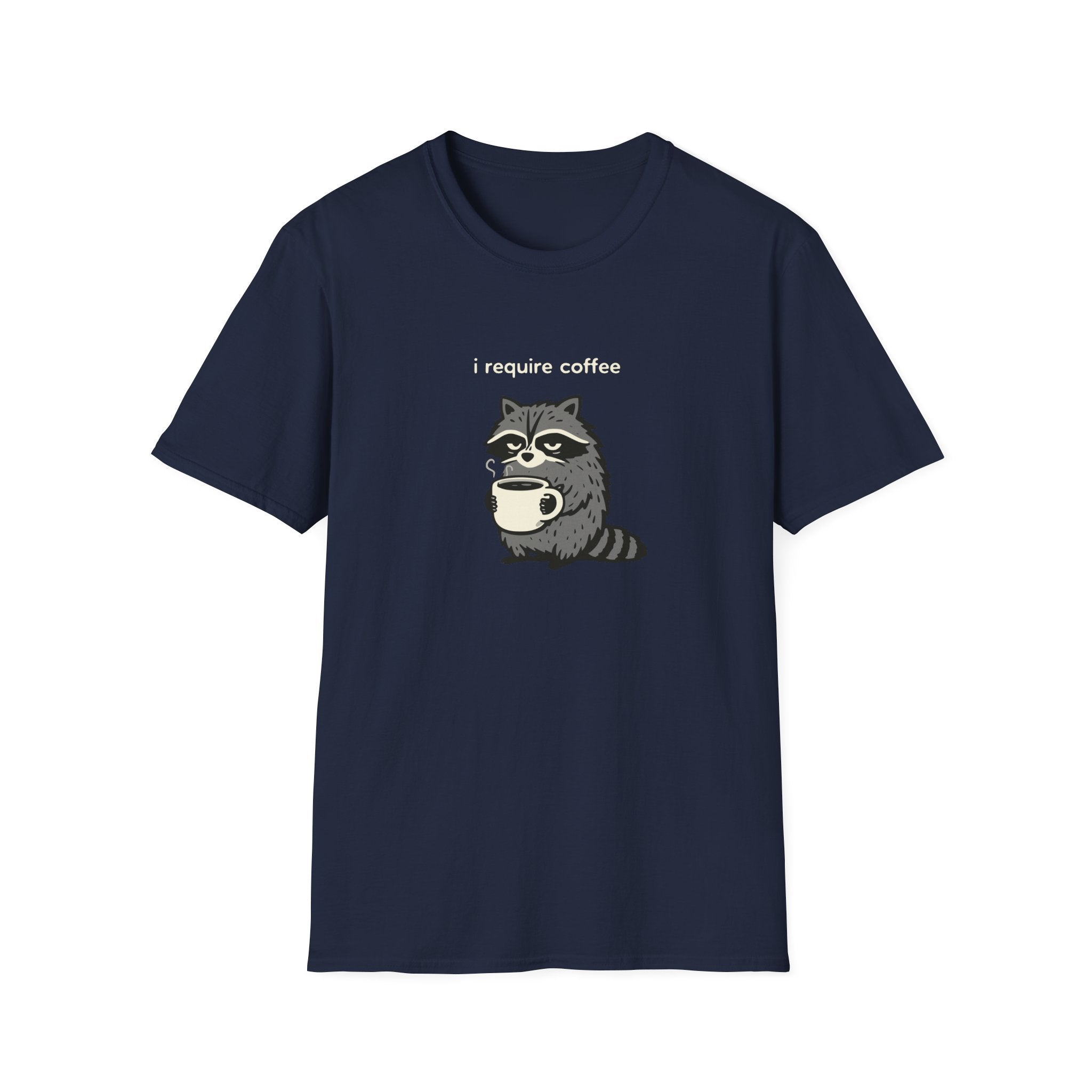 i require coffee raccoon T-Shirt
