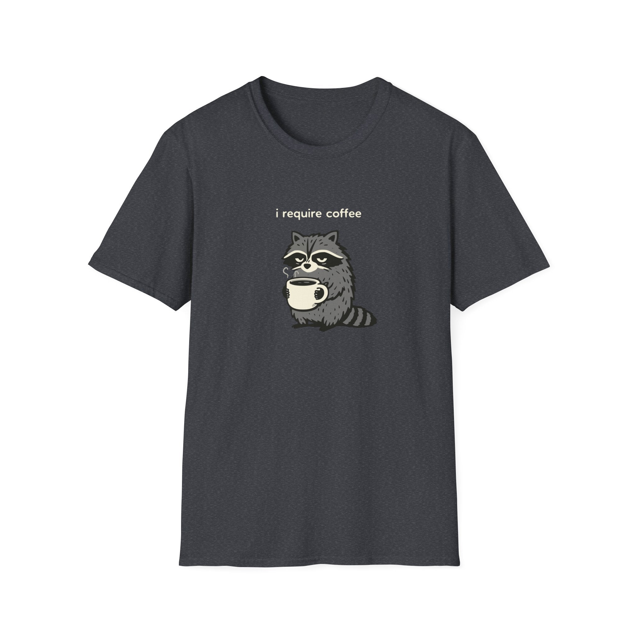 i require coffee raccoon T-Shirt