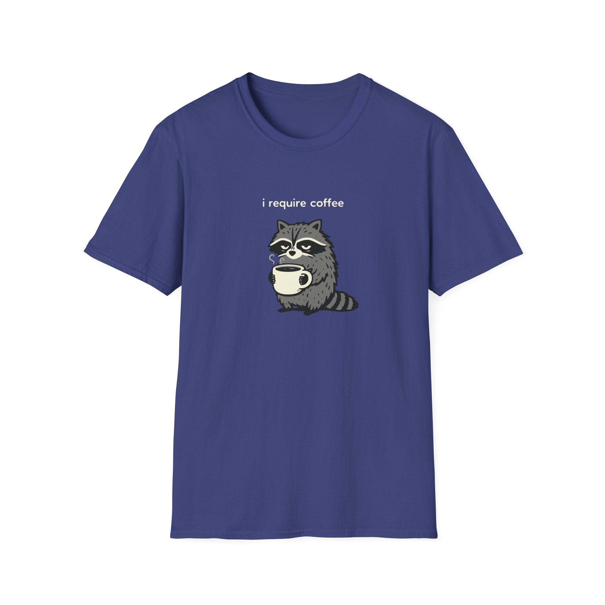 i require coffee raccoon T-Shirt