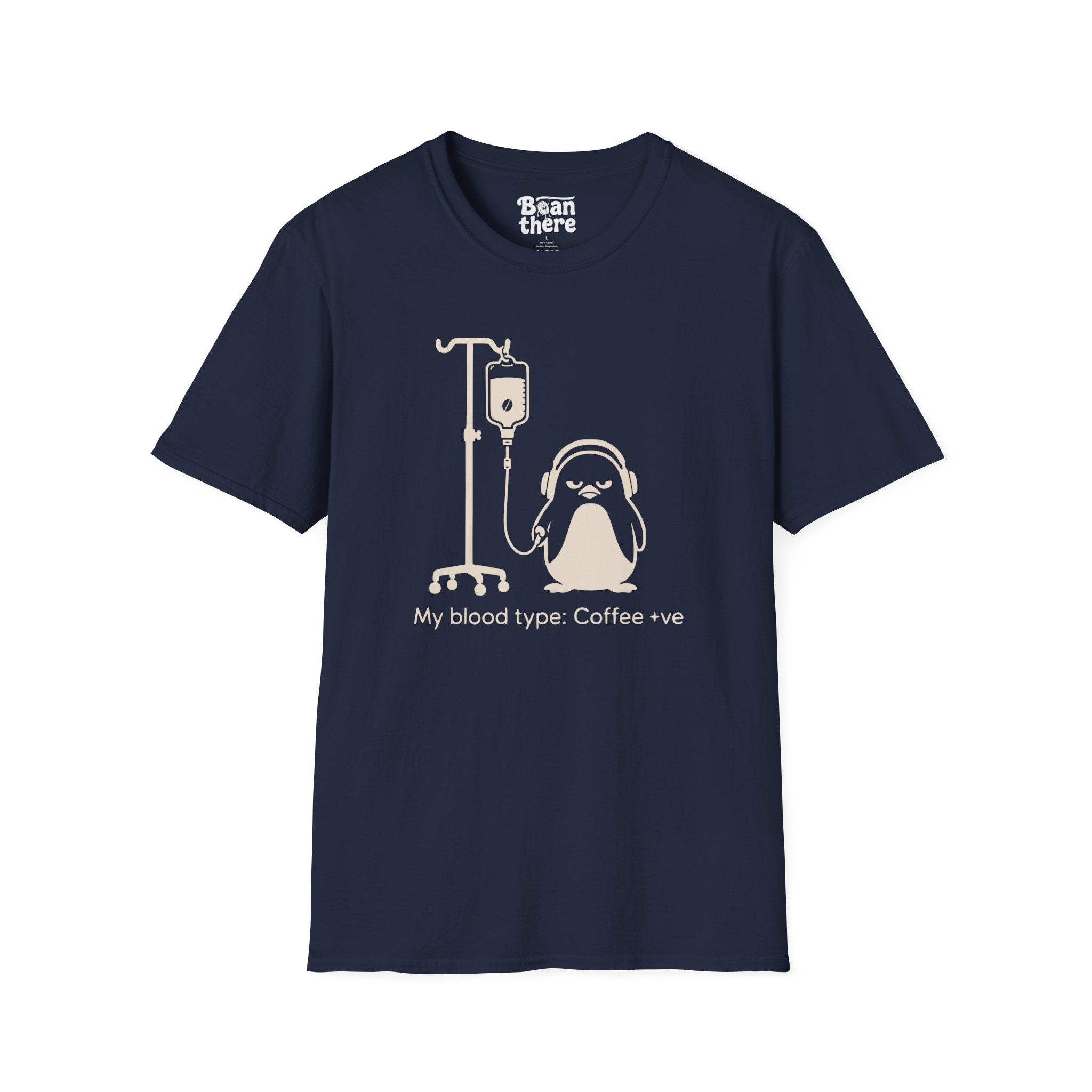 Blood Type Coffee +ve T-Shirt