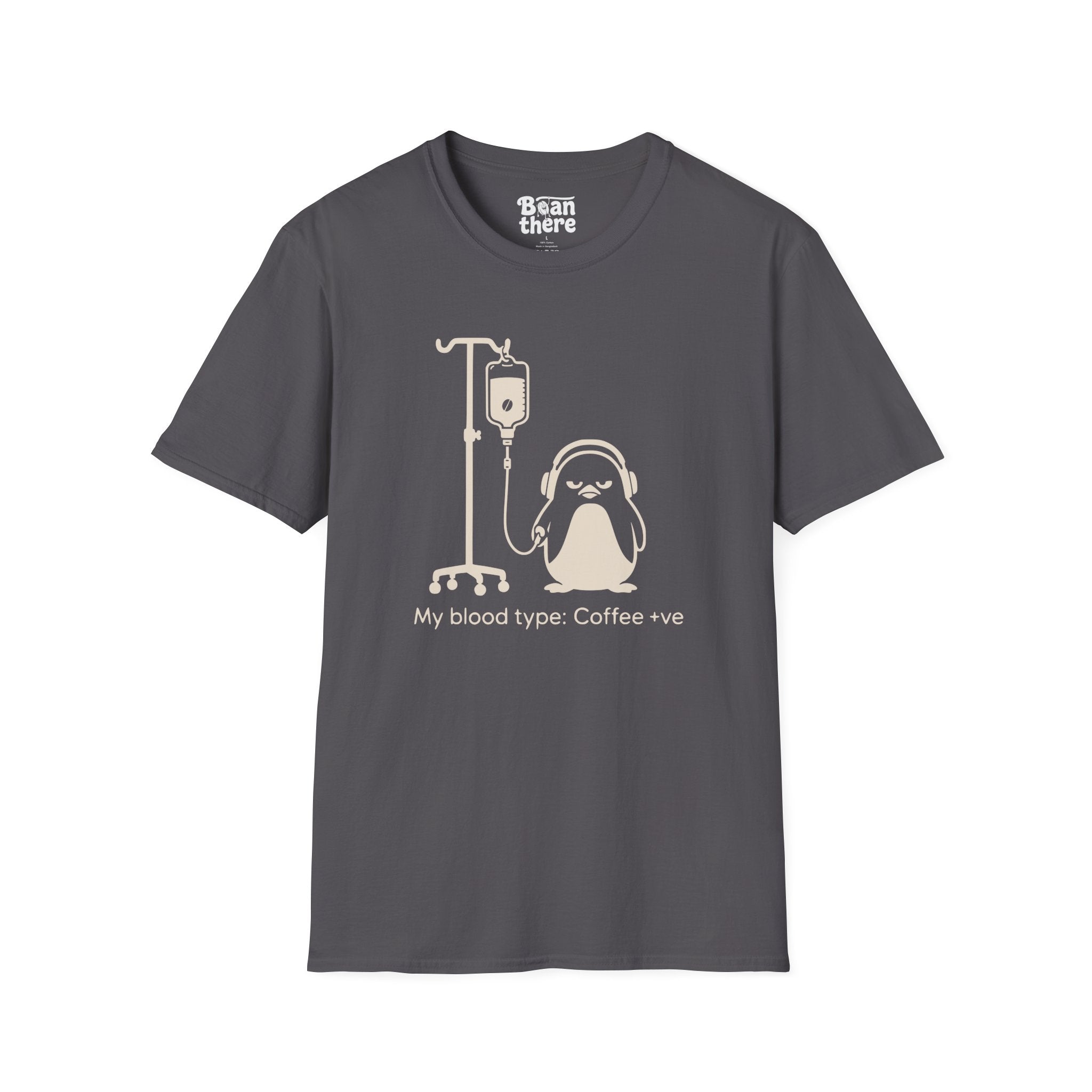 Blood Type Coffee +ve T-Shirt