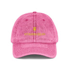 Vitamin Bean Embroidered Vintage Cap