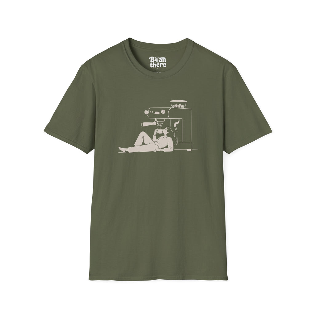 Woman Espresso Machine T-Shirt