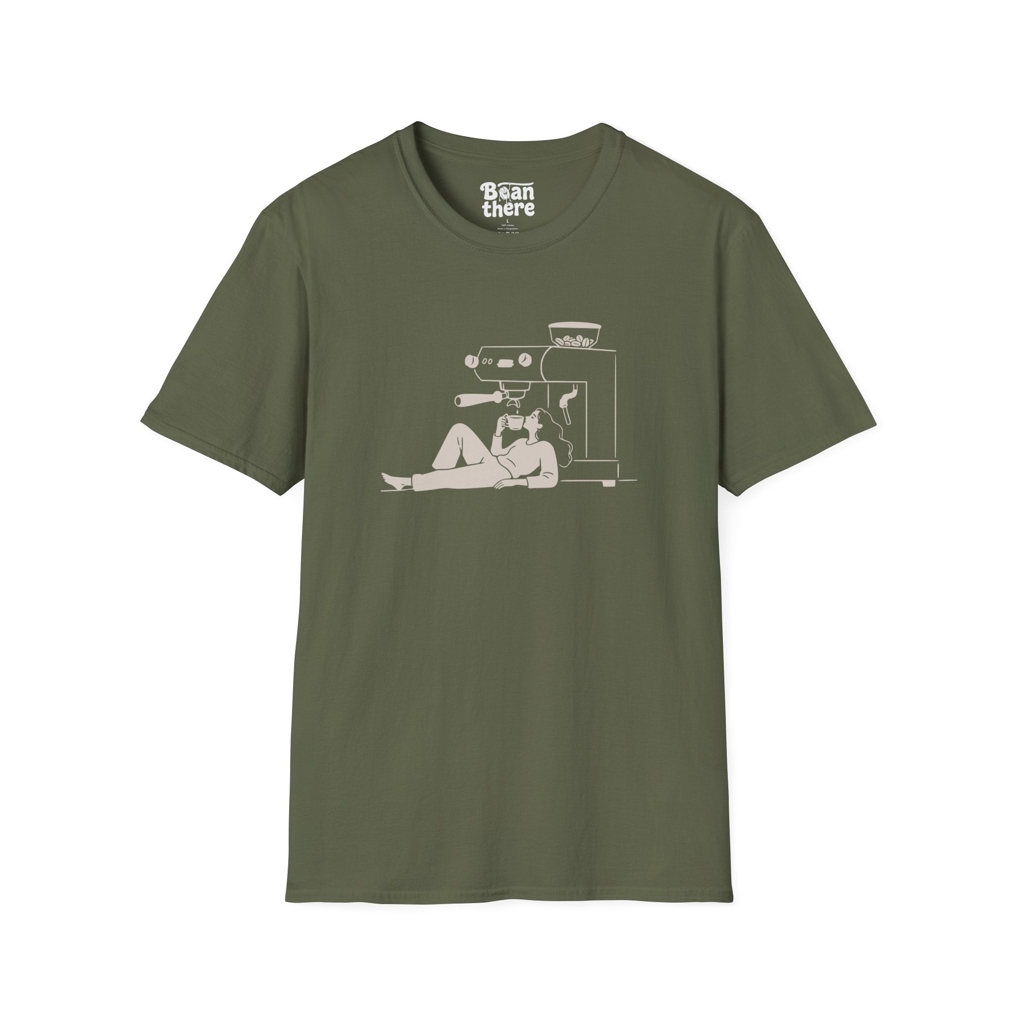 Woman Espresso Machine T-Shirt