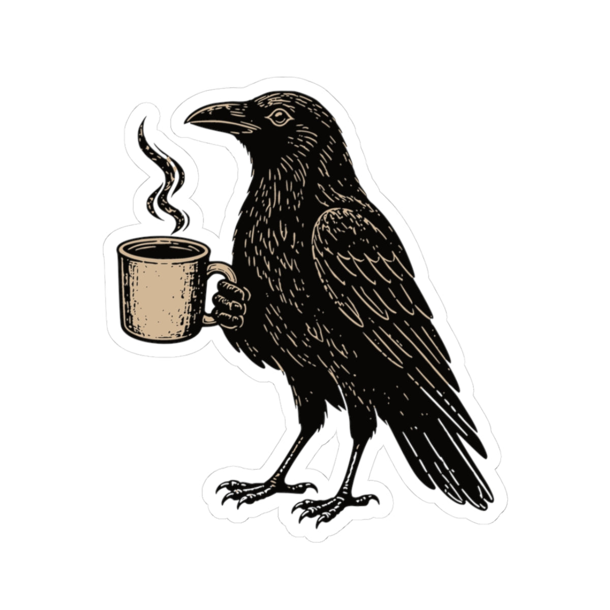 Dark Raven Sticker