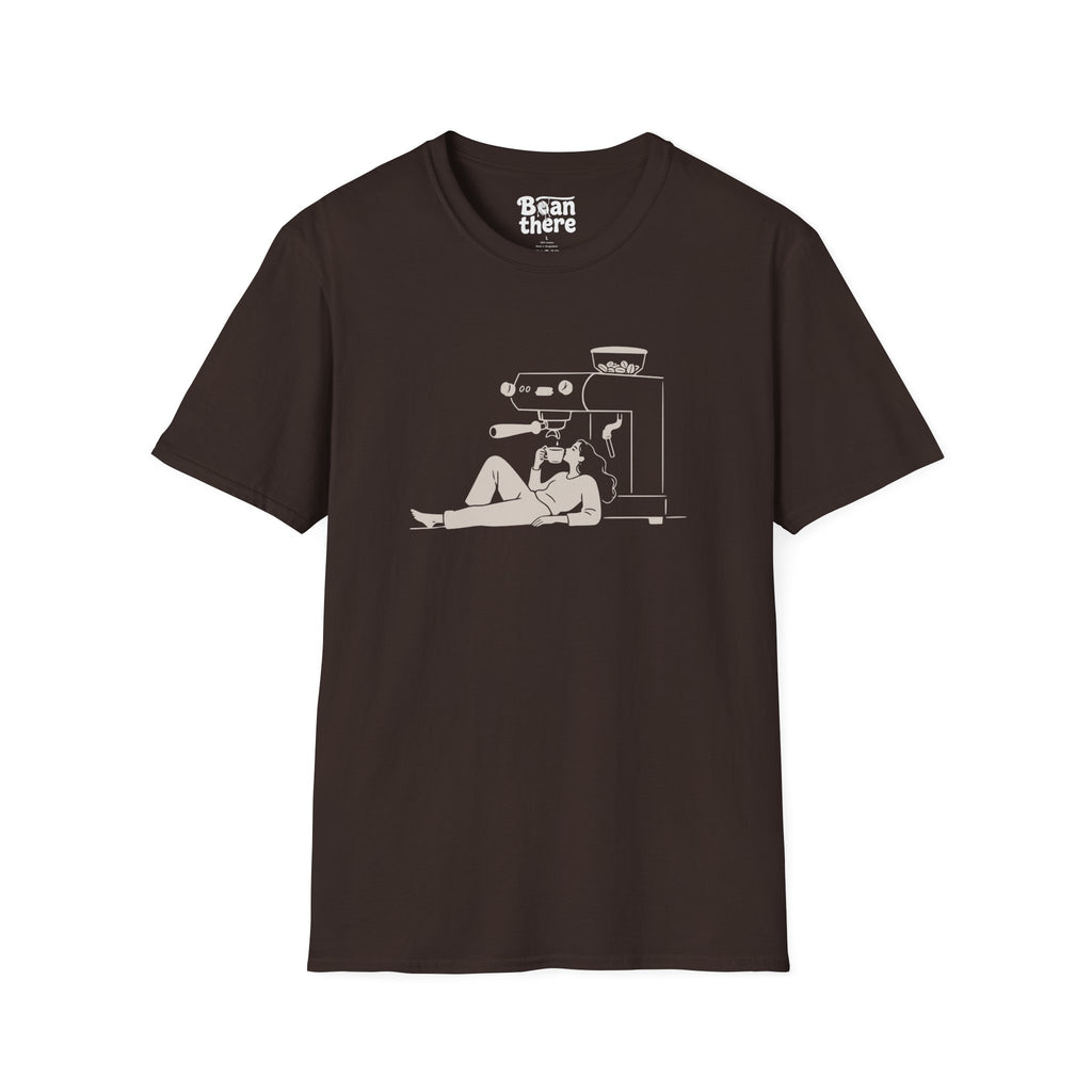 Woman Espresso Machine T-Shirt