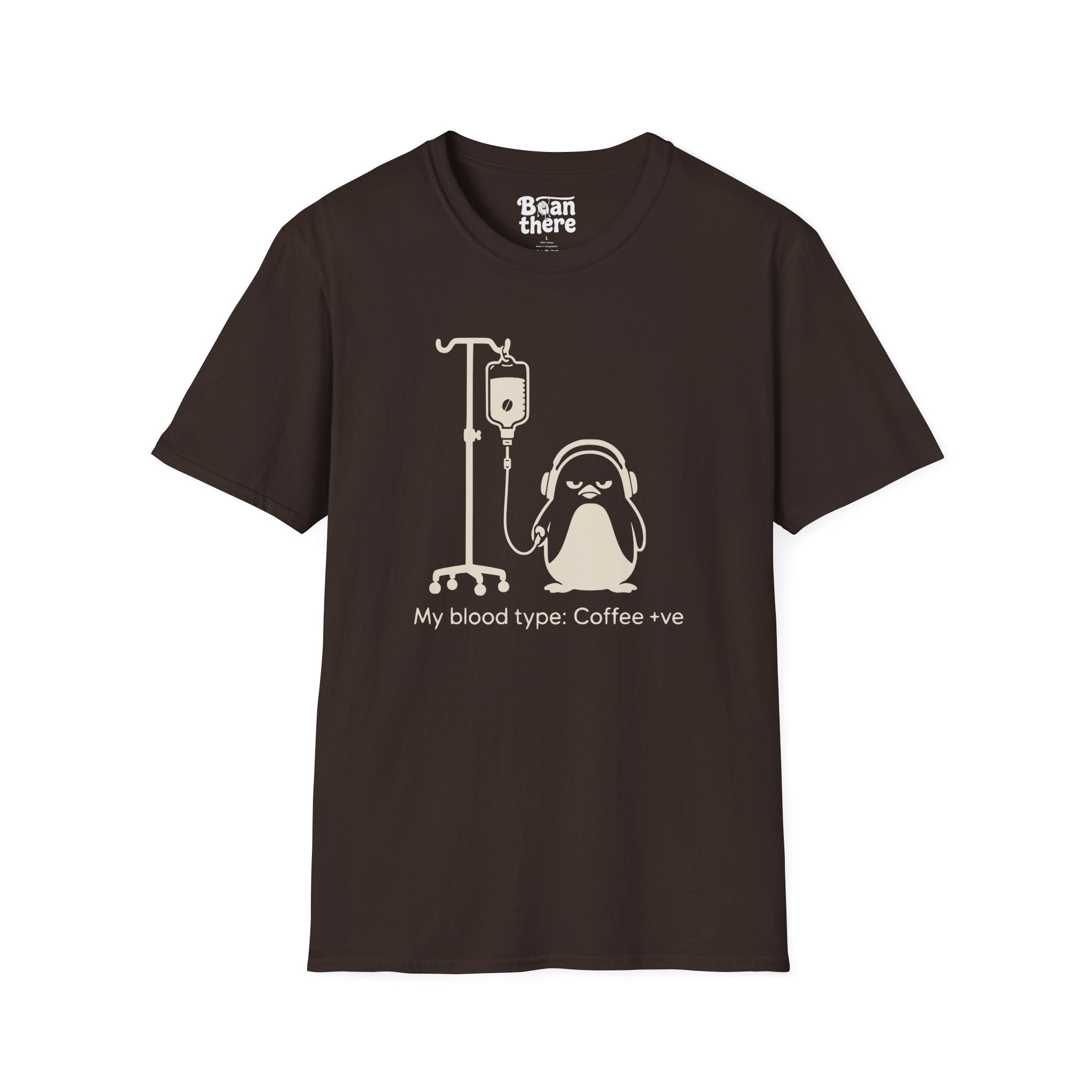 Blood Type Coffee +ve T-Shirt