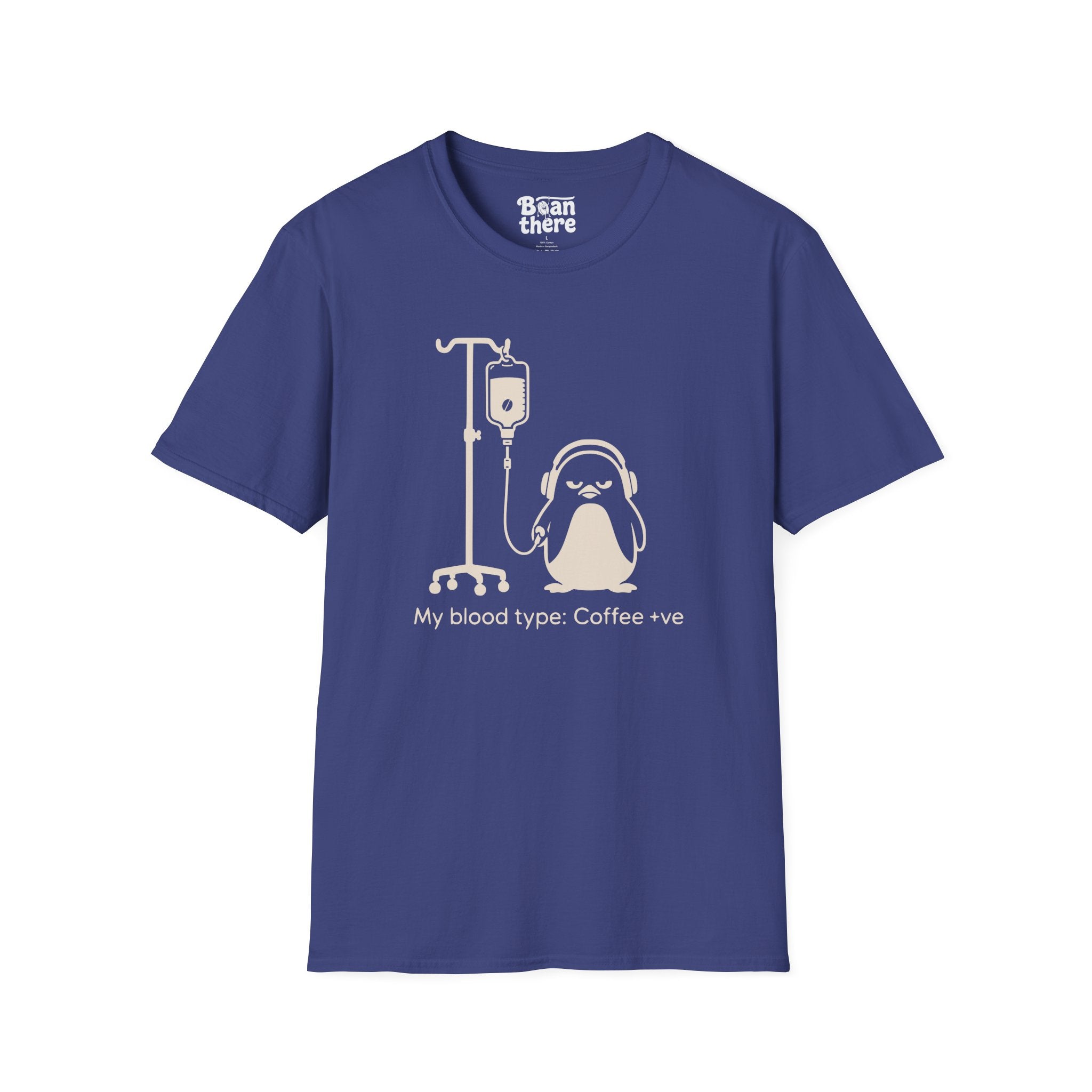 Blood Type Coffee +ve T-Shirt