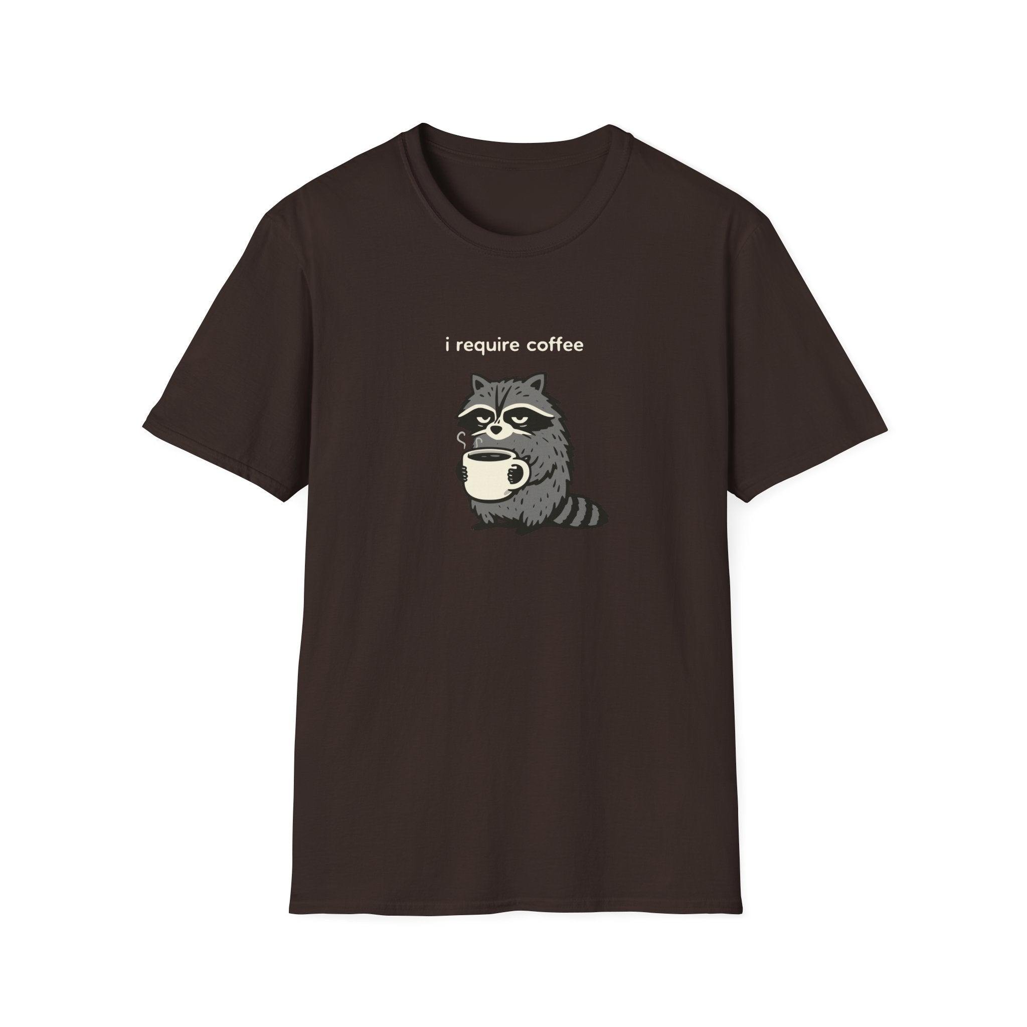 i require coffee raccoon T-Shirt