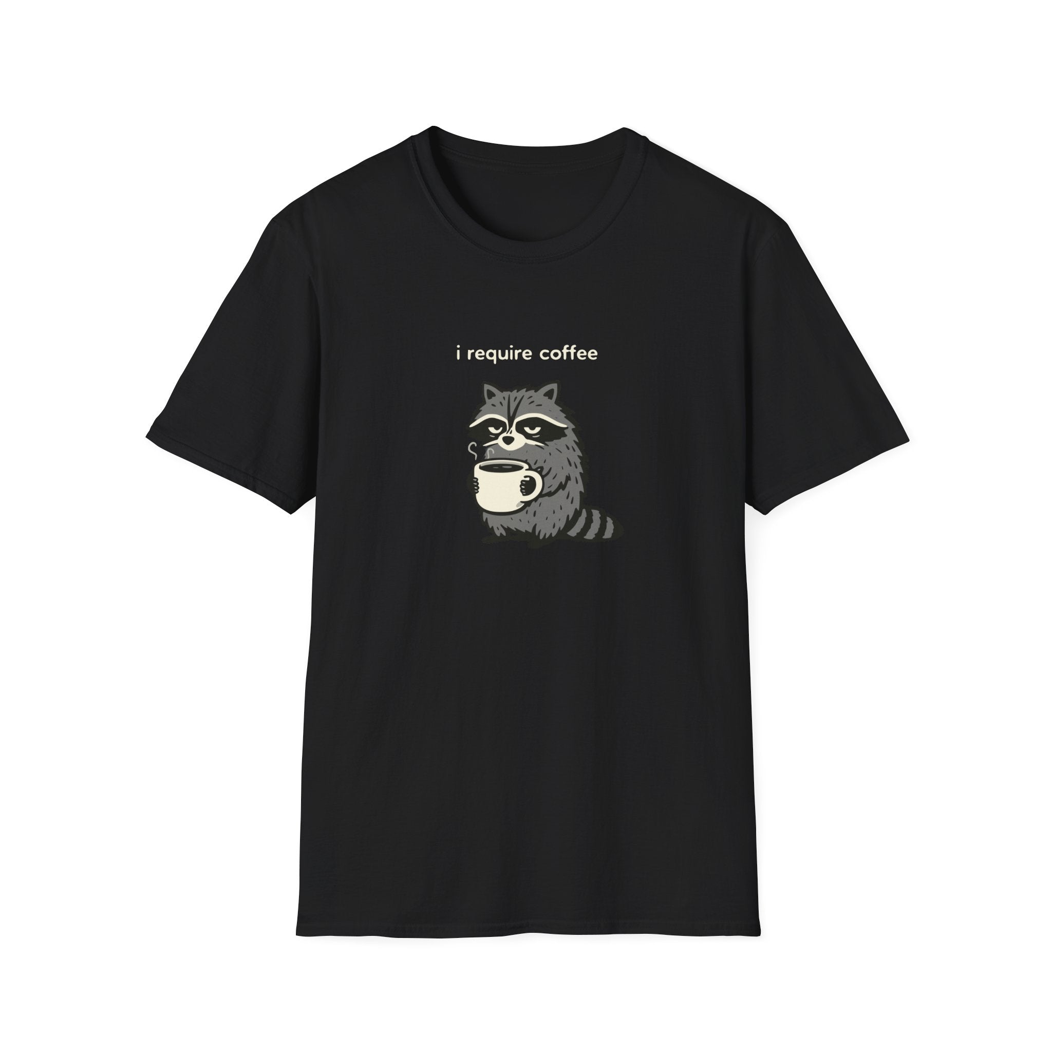 i require coffee raccoon T-Shirt