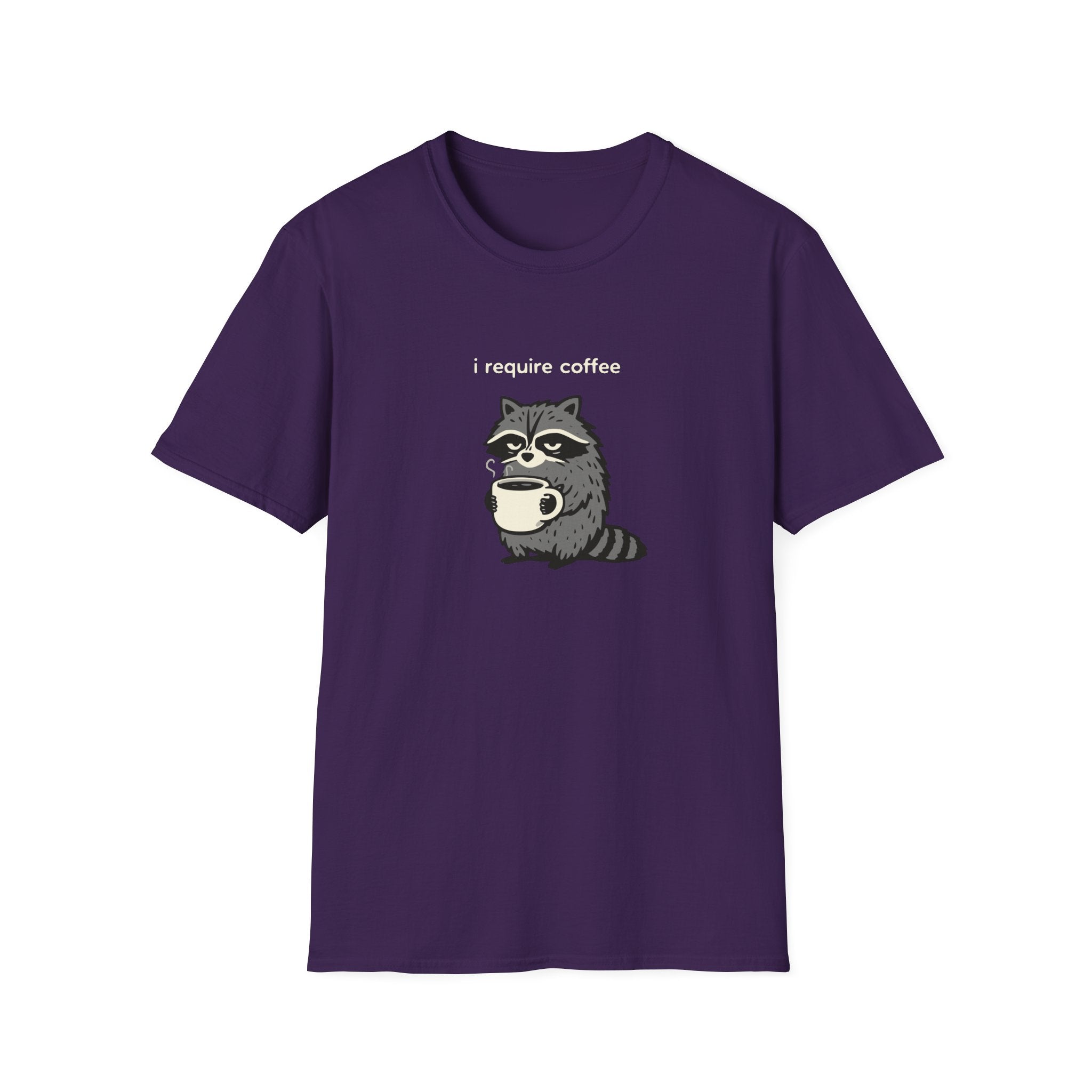 i require coffee raccoon T-Shirt