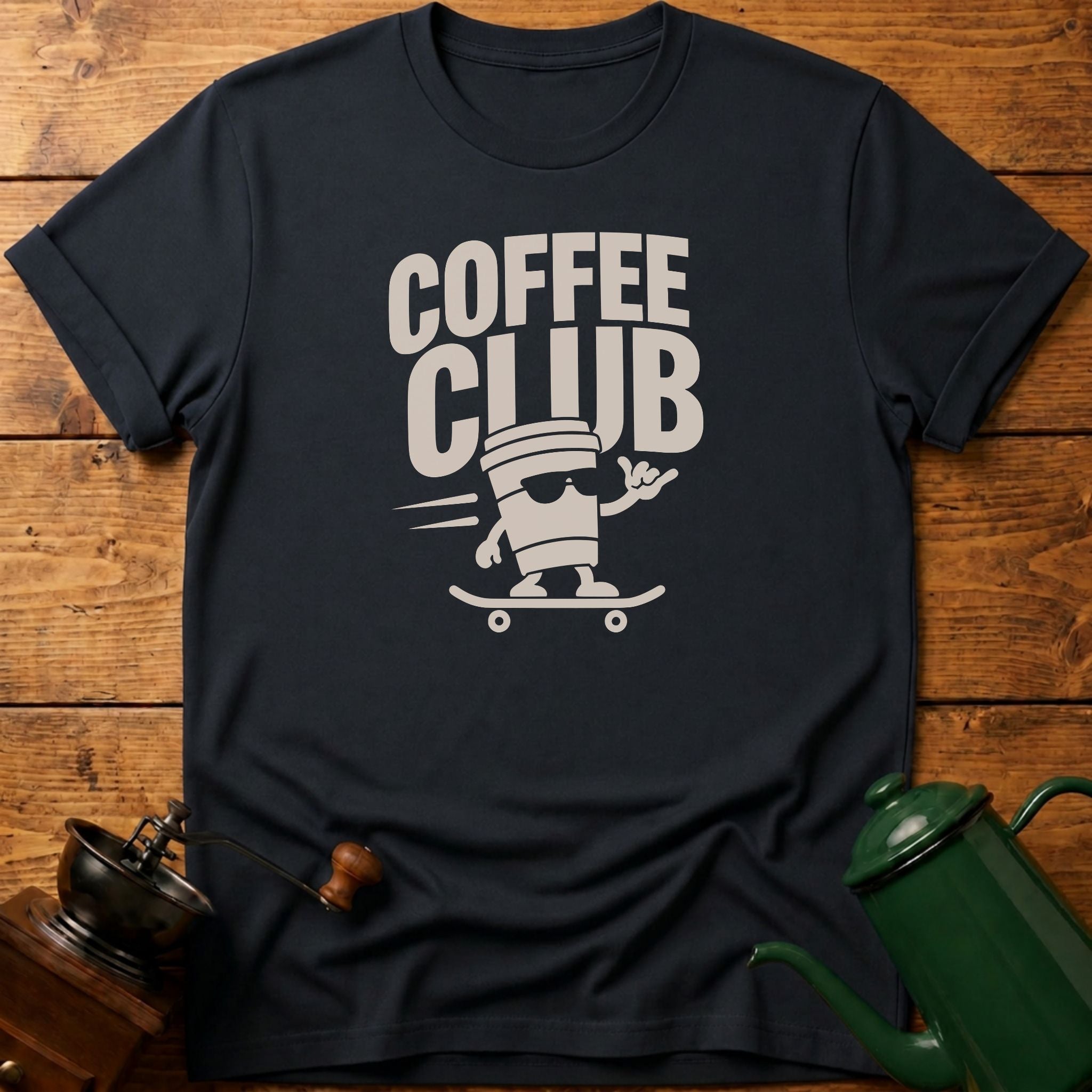 Skating Coffee Club T-Shirt