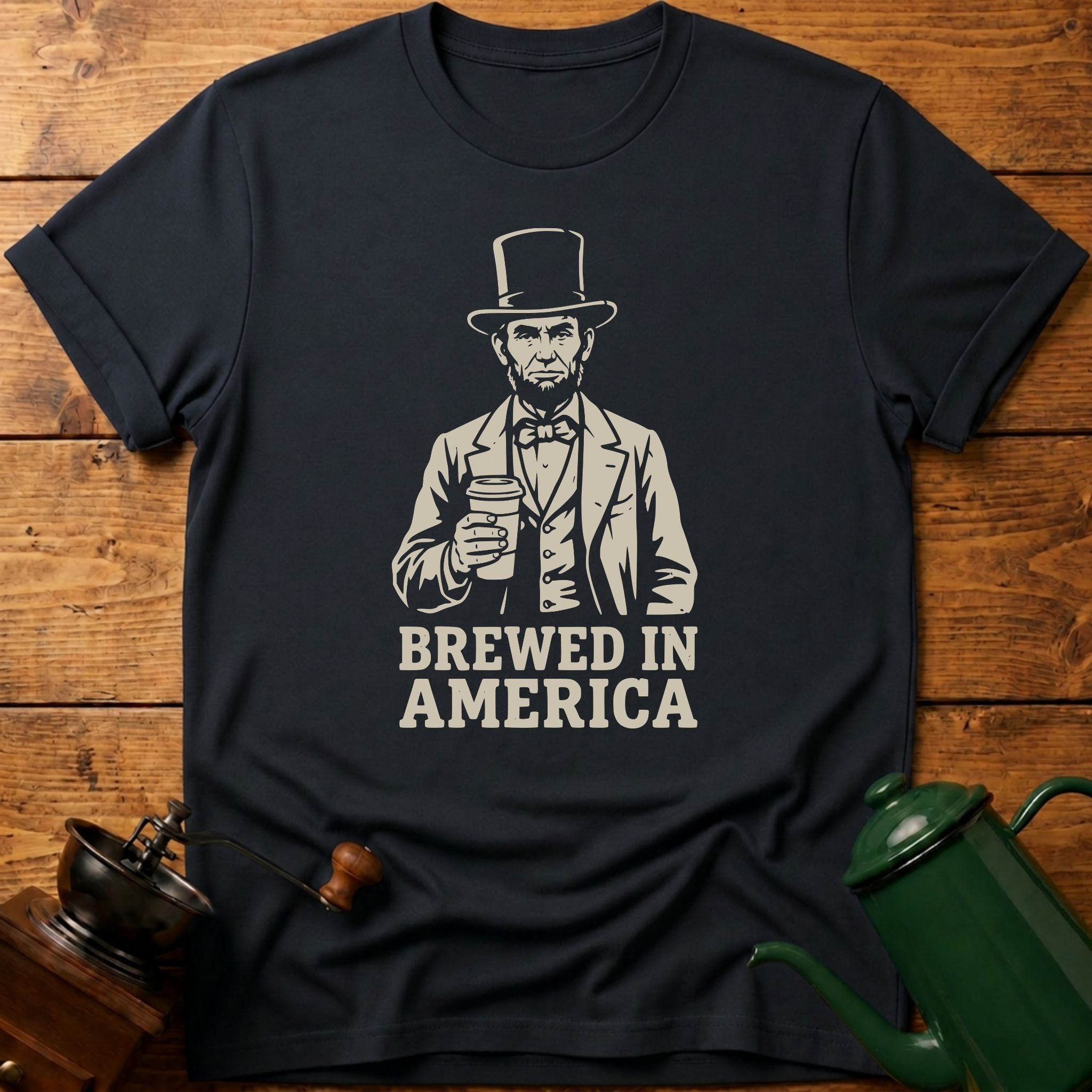 Lincoln Brewed In America T-Shirt
