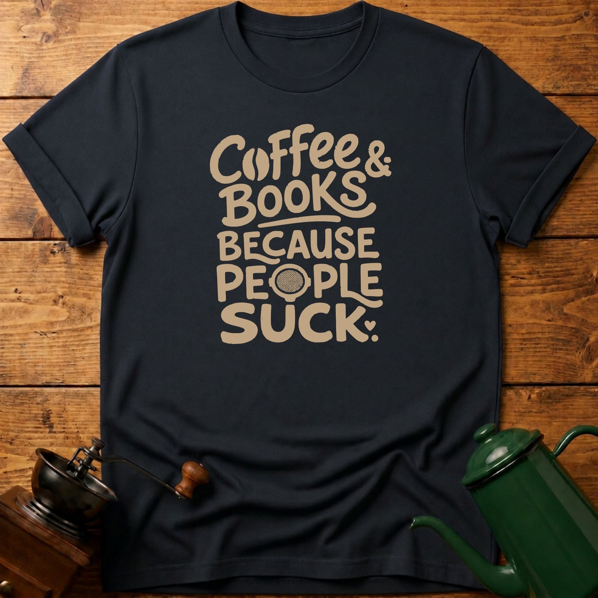 Coffee & Books T-Shirt