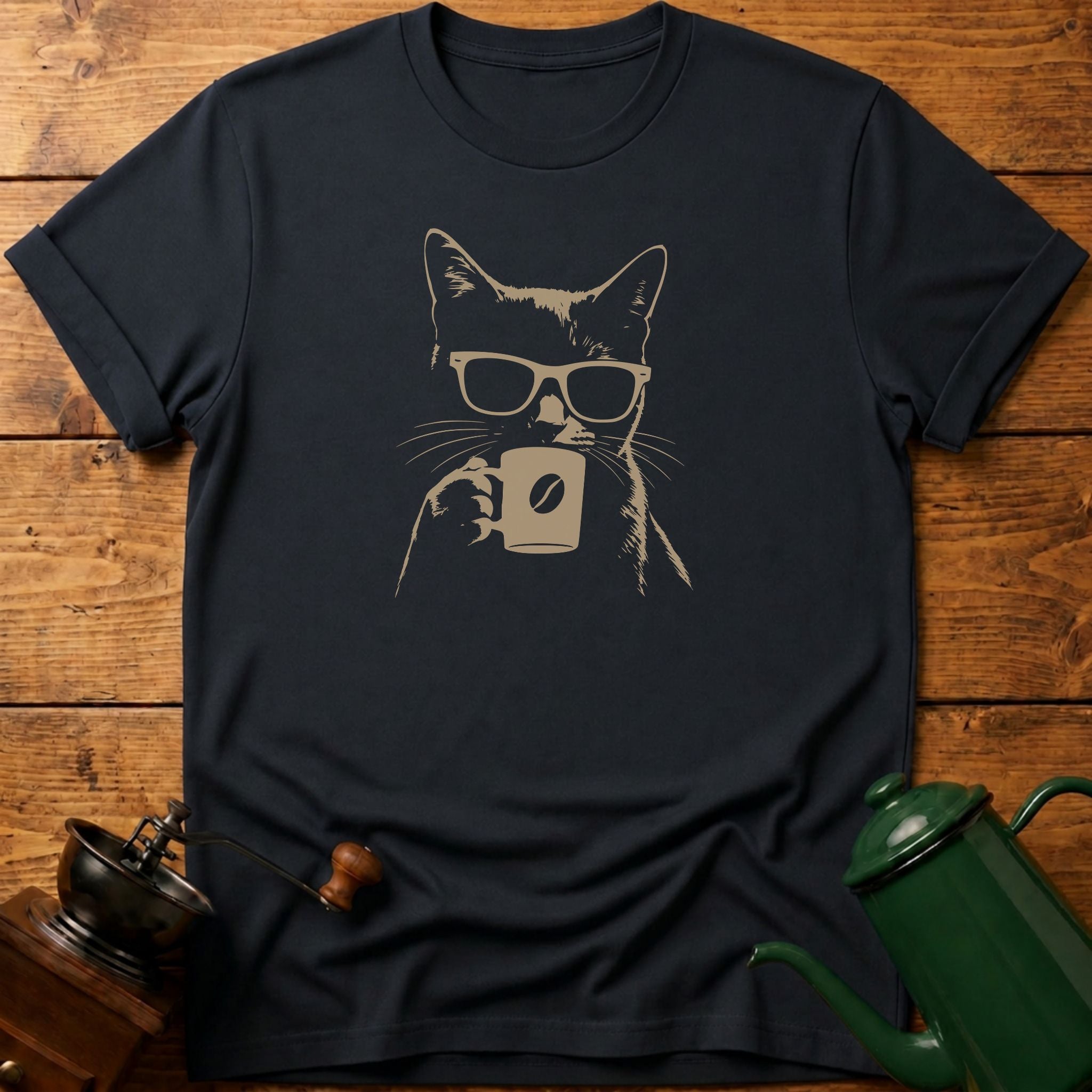 Coffee Kitty T-Shirt