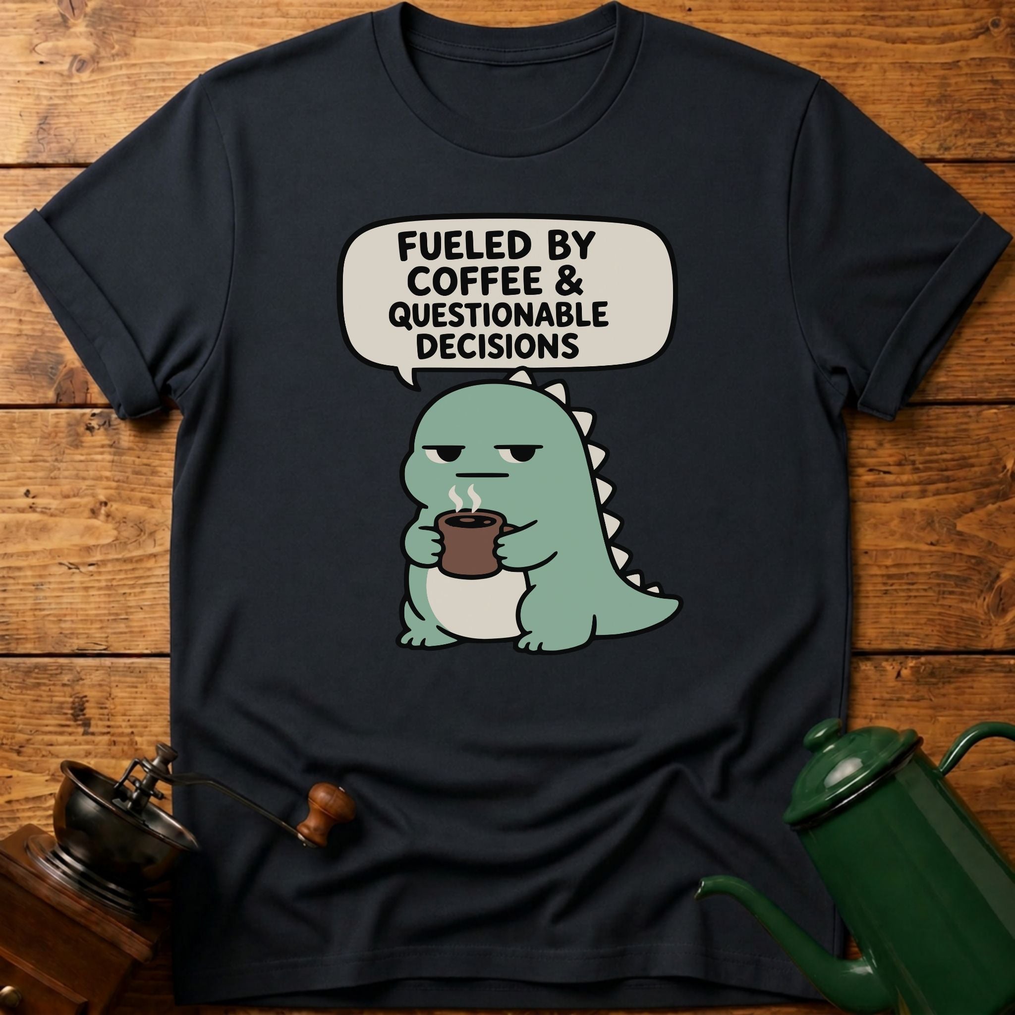 Fueled By Coffee & Questionable Decisions T-Shirt