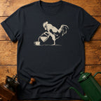 Rooster Pouring Coffee T-Shirt
