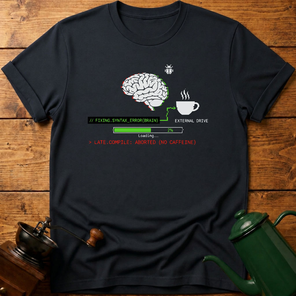 Fixing Syntax Error (Brain) T-Shirt