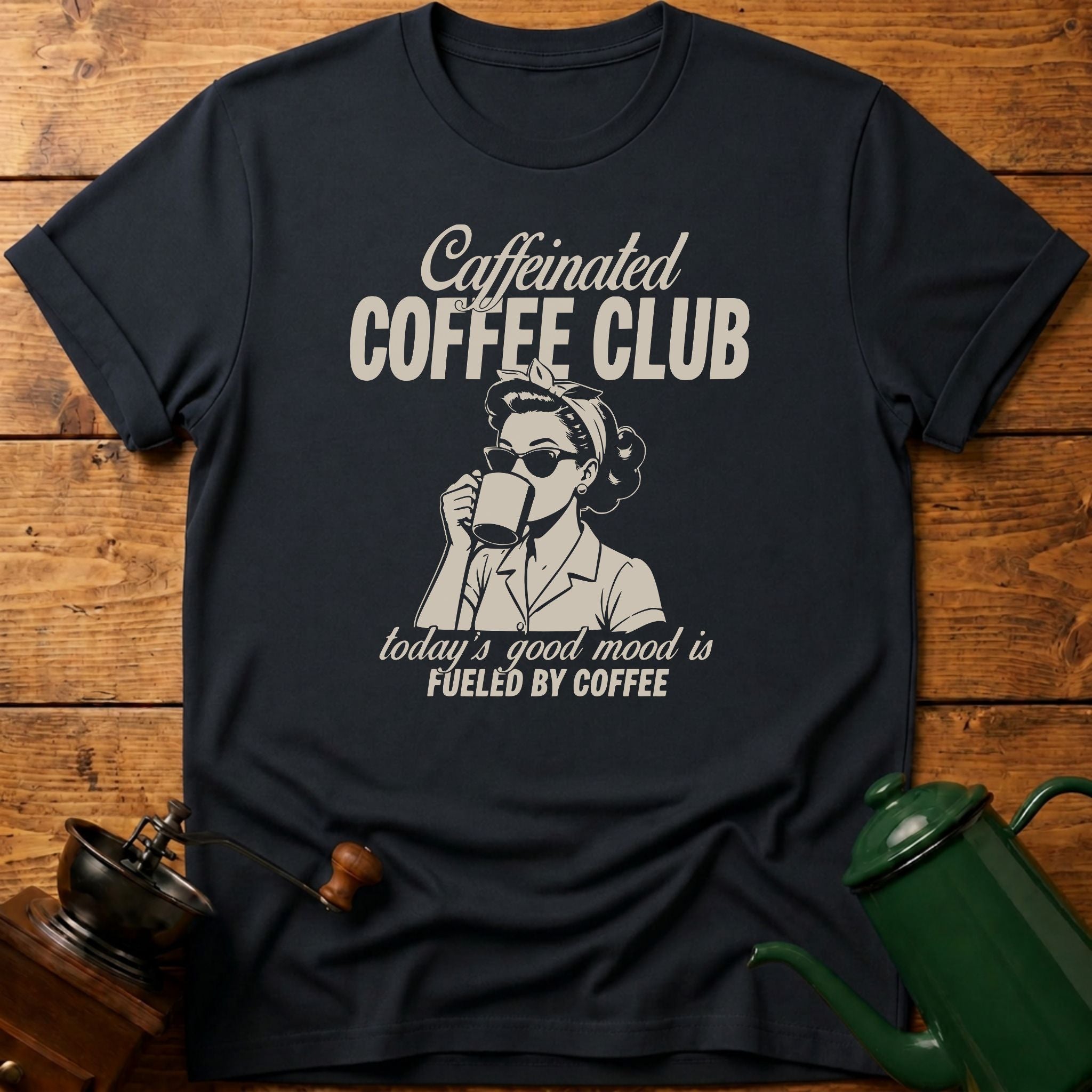 Caffeinated Coffee Club T-Shirt