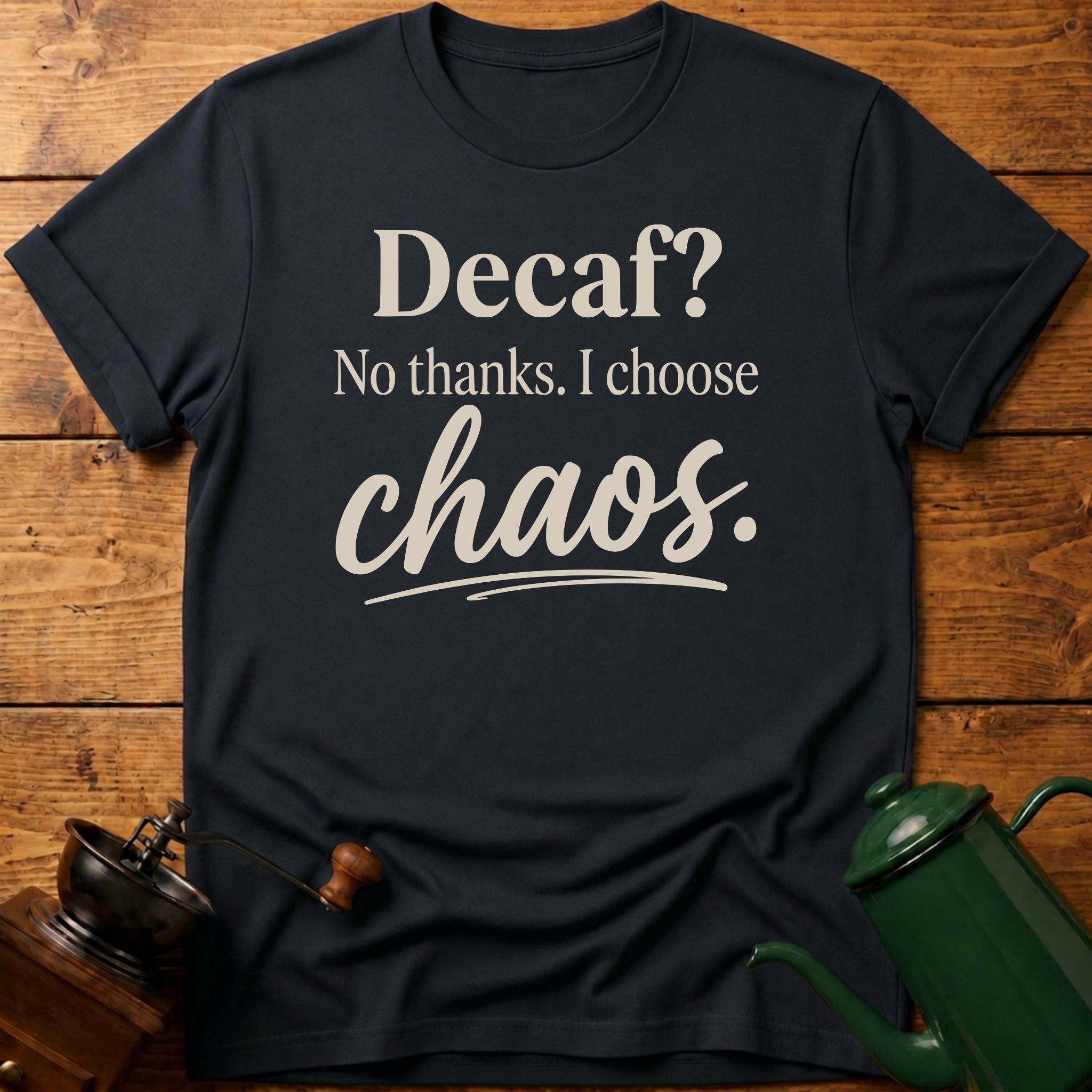 Decaf? No Thanks T-Shirt