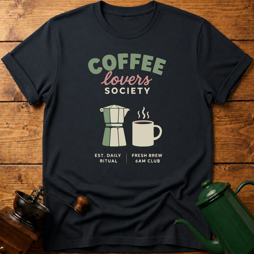 Coffee Lovers Society T-Shirt