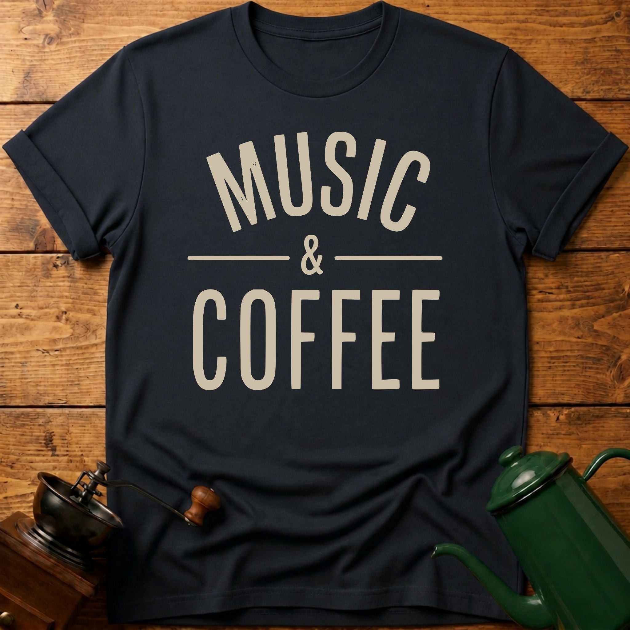 Music & Coffee T-Shirt