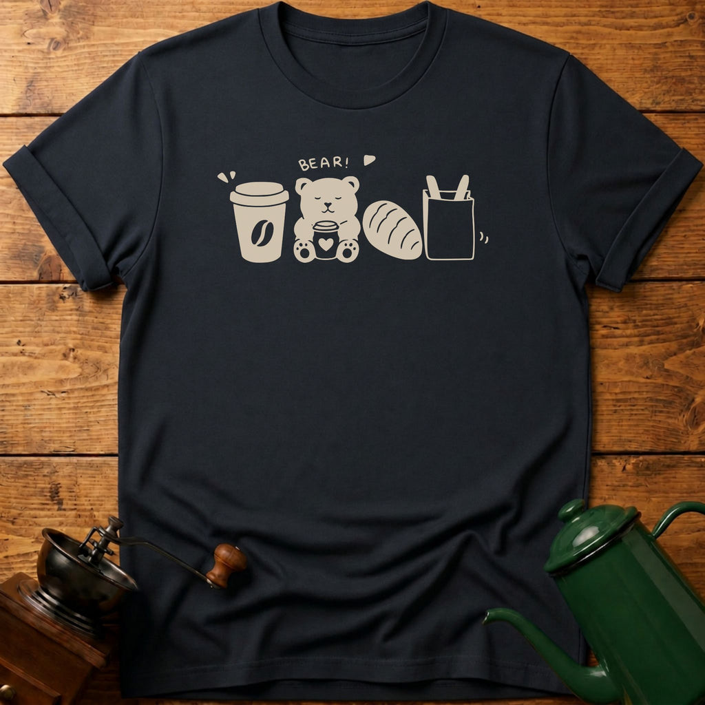 Bear Loves Coffee T-Shirt