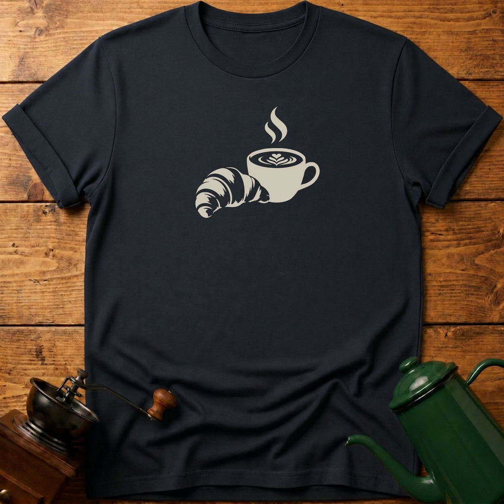 Coffee & Croissant T-Shirt