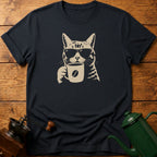Coffee Mug Cat T-Shirt