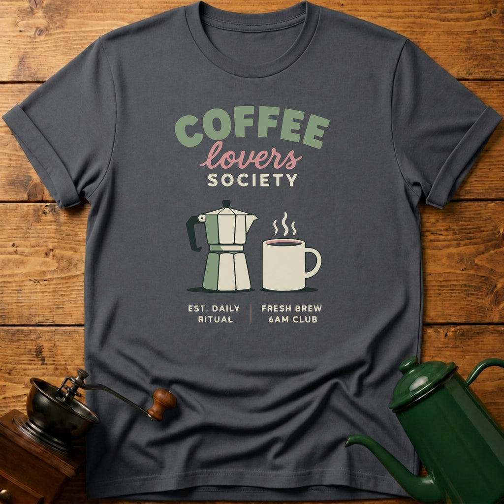Coffee Lovers Society T-Shirt