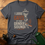 I Judge Cafes By Grinder Sound T-Shirt