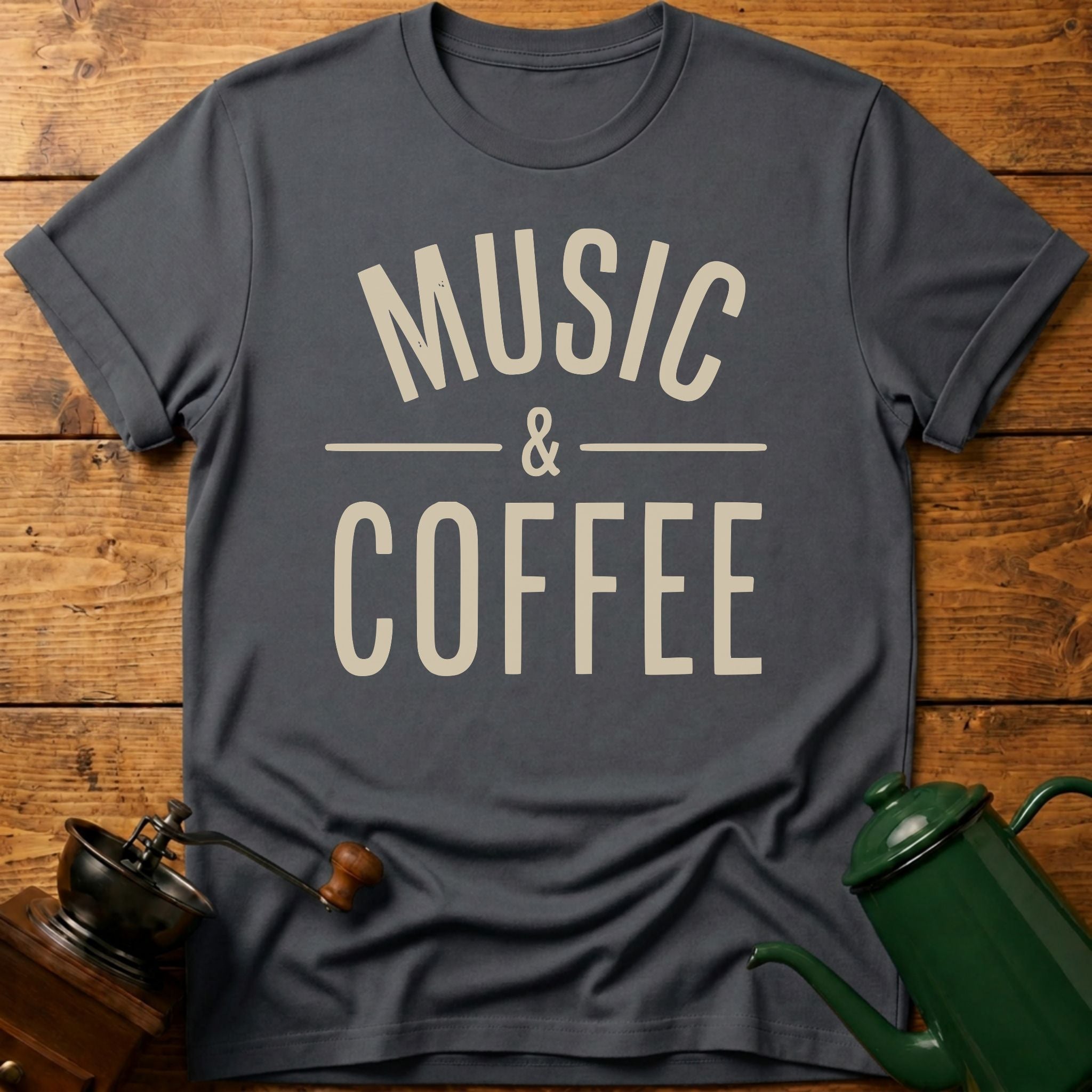 Music & Coffee T-Shirt