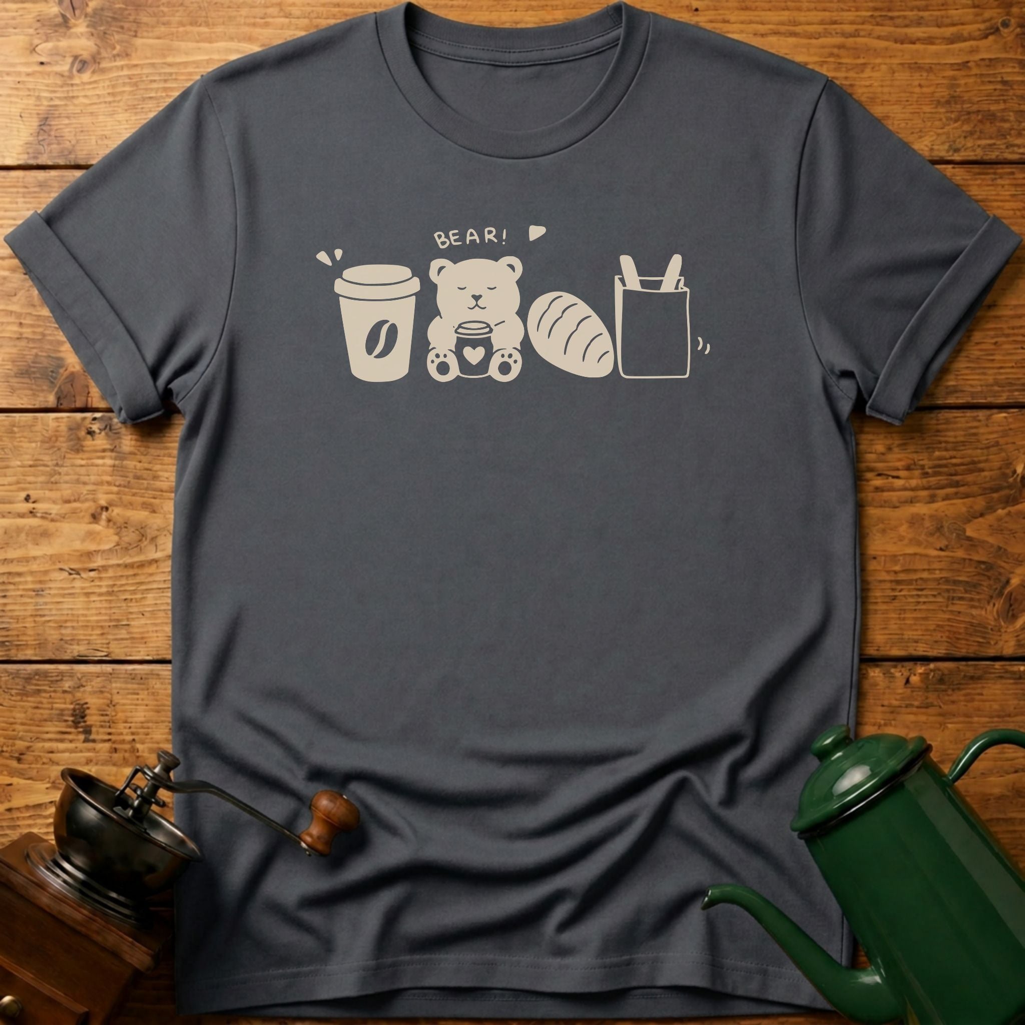 Bear Loves Coffee T-Shirt