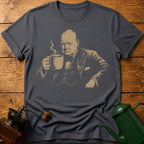 Churchill Coffee T-Shirt