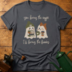 Bring Coffee & Books Boo T-Shirt
