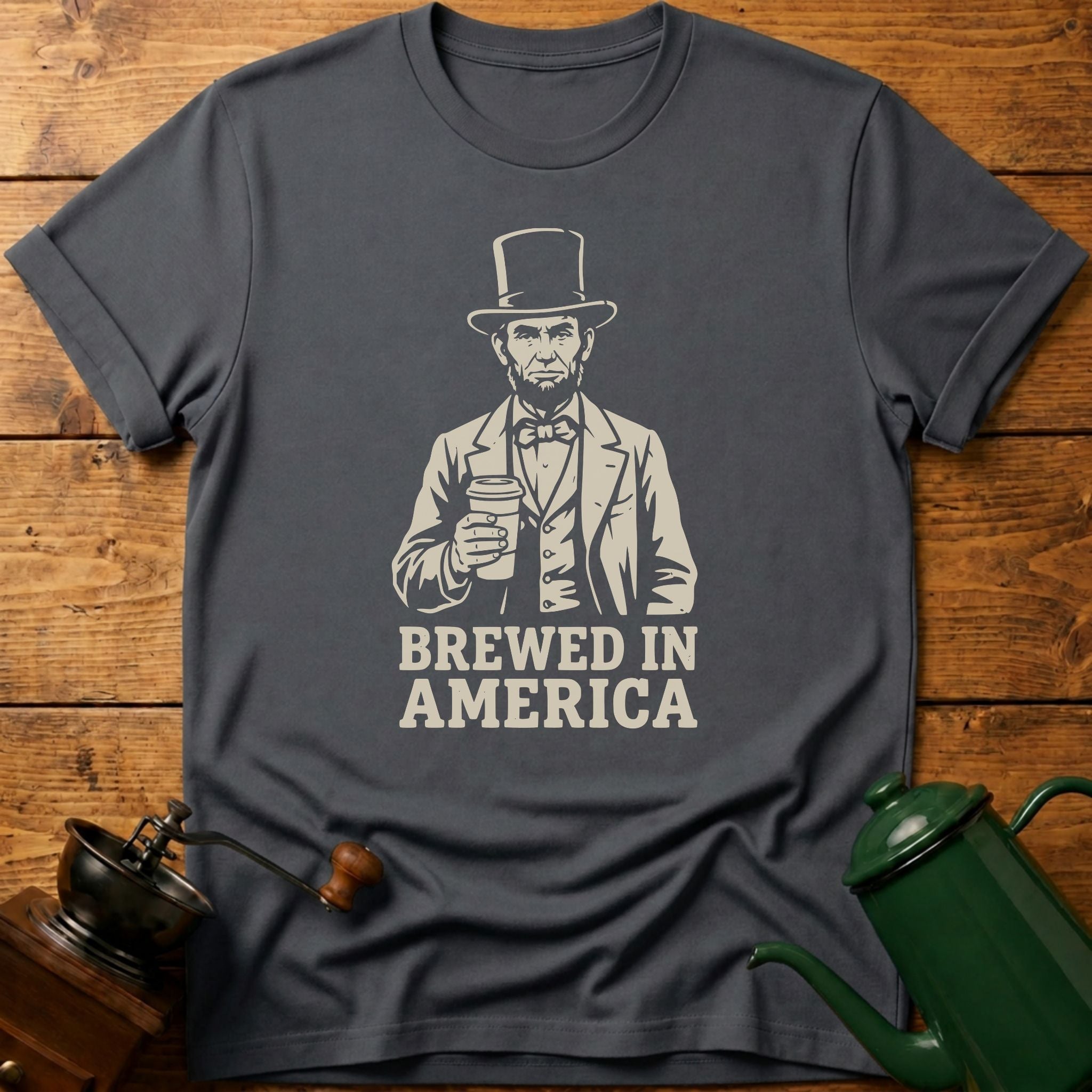 Lincoln Brewed In America T-Shirt
