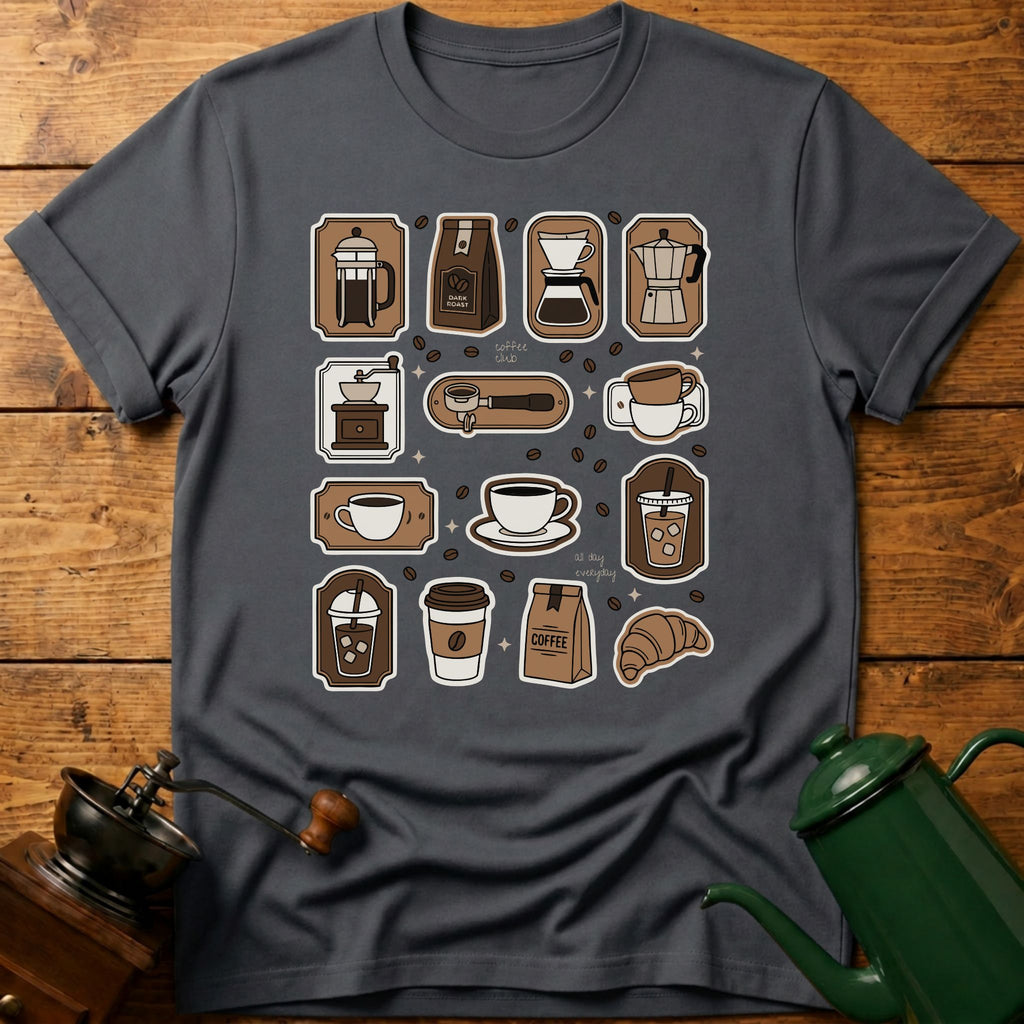 Coffee Club All Day Everyday T-Shirt