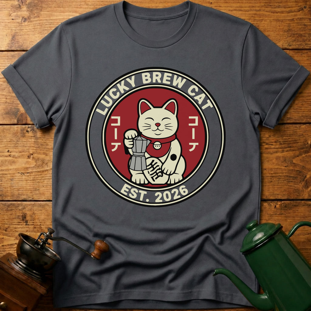 Lucky Brew Cat T-Shirt