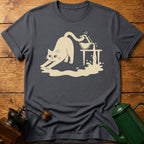 Cat Coffee Drop T-Shirt