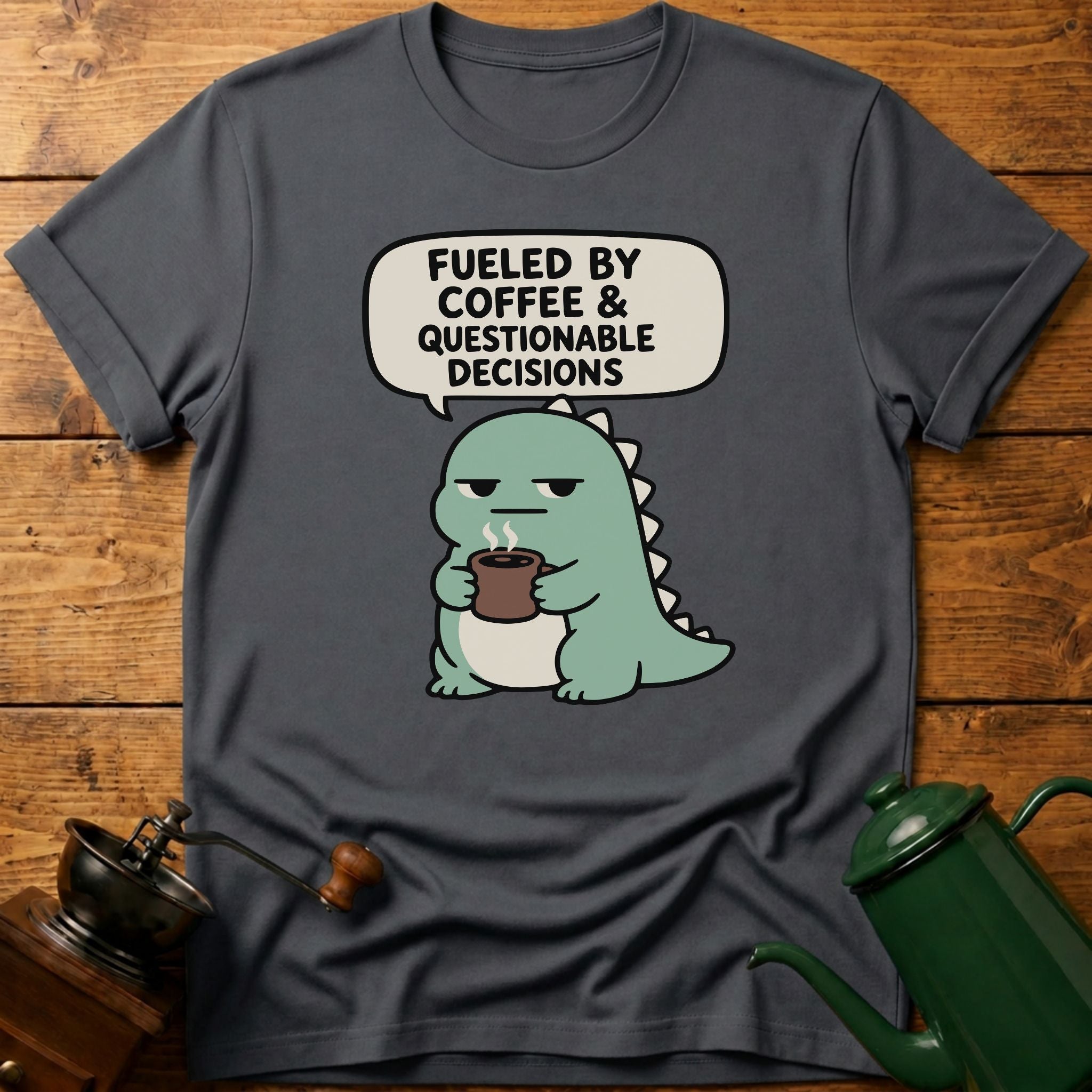 Fueled By Coffee & Questionable Decisions T-Shirt