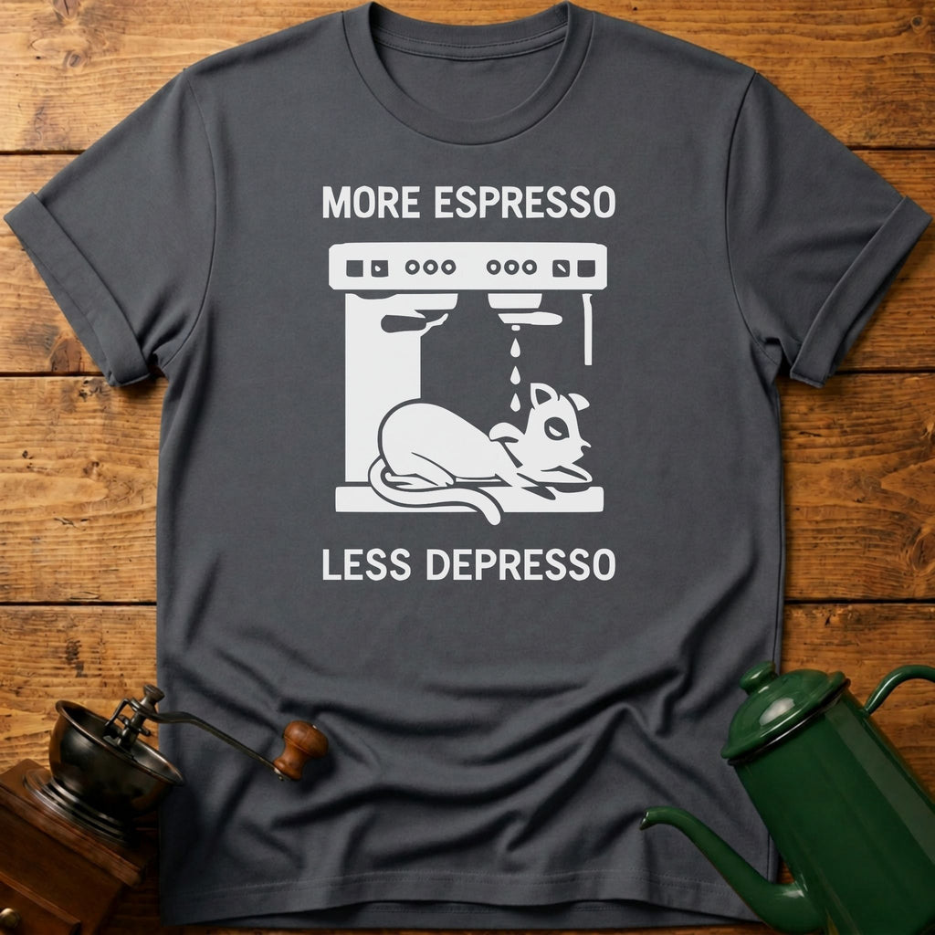 More Espresso Less Depresso T-Shirt