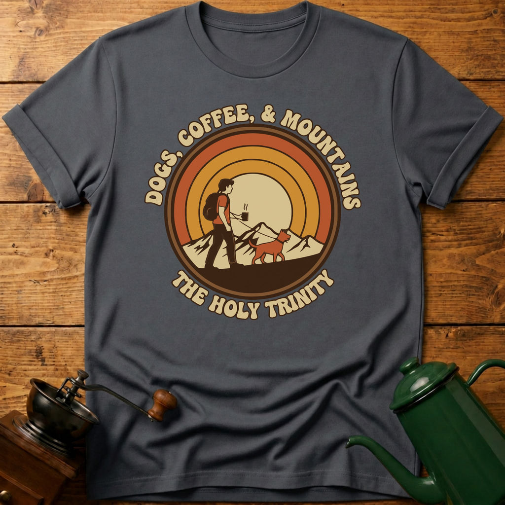 Coffee Dogs Mountains T-Shirt