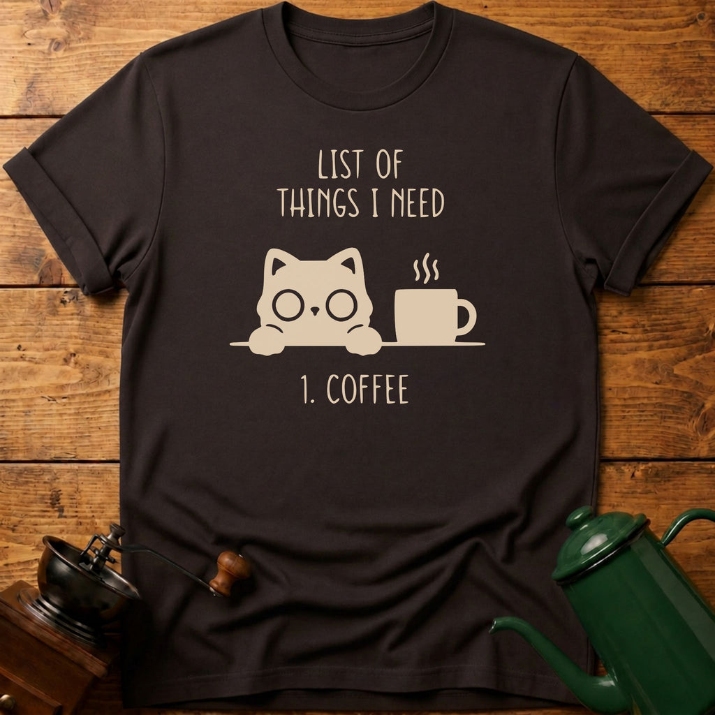 List Of Things I Need T-Shirt