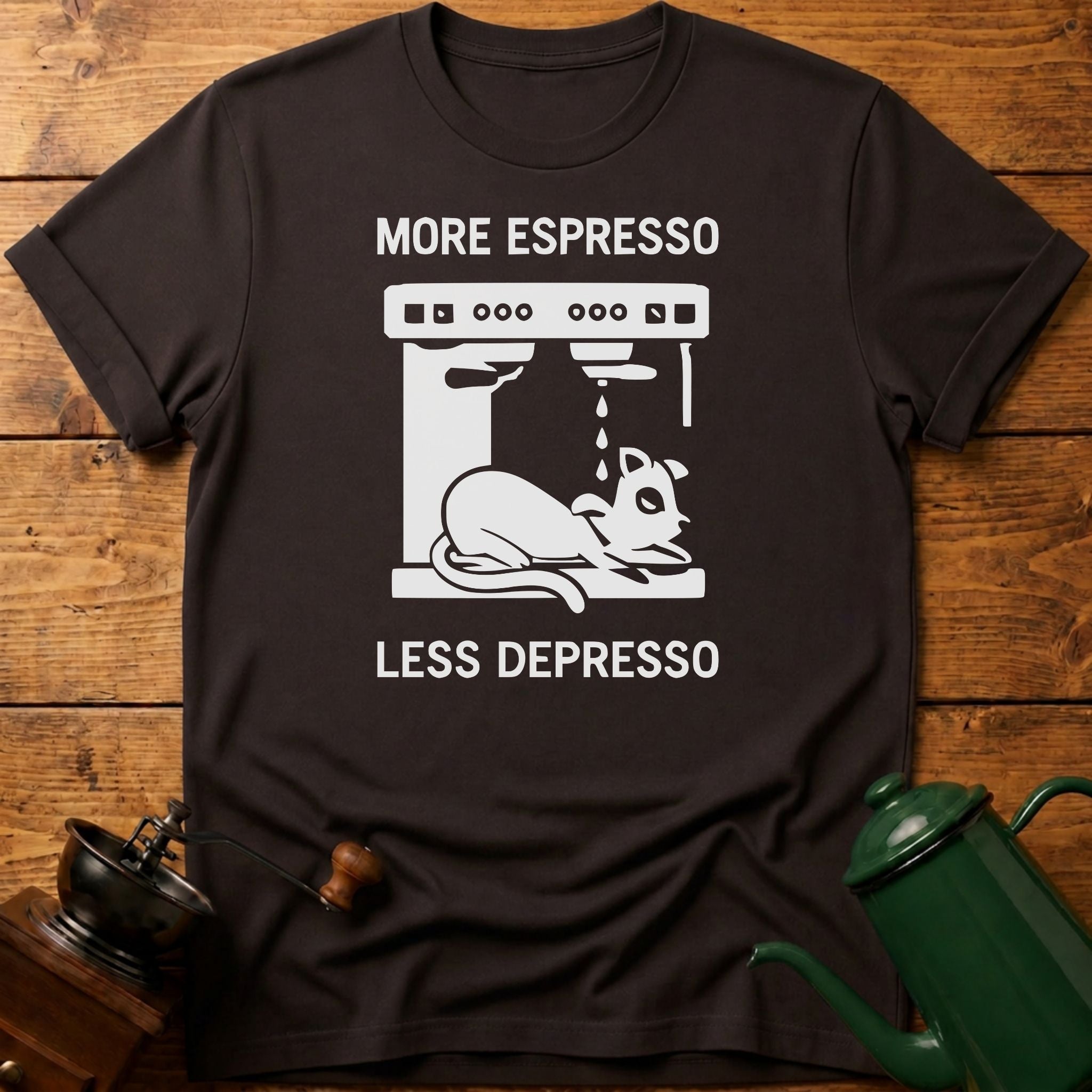More Espresso Less Depresso T-Shirt
