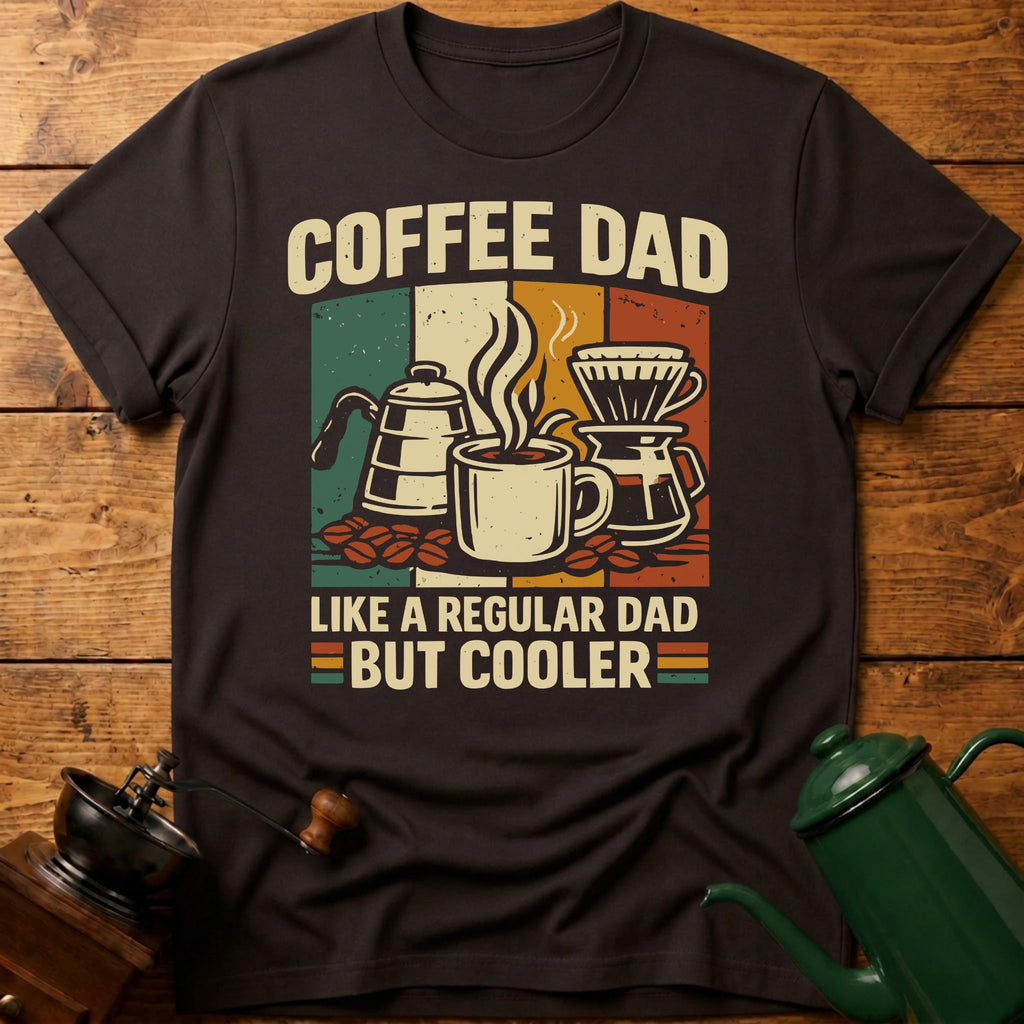 Cooler Coffee Dad T-Shirt