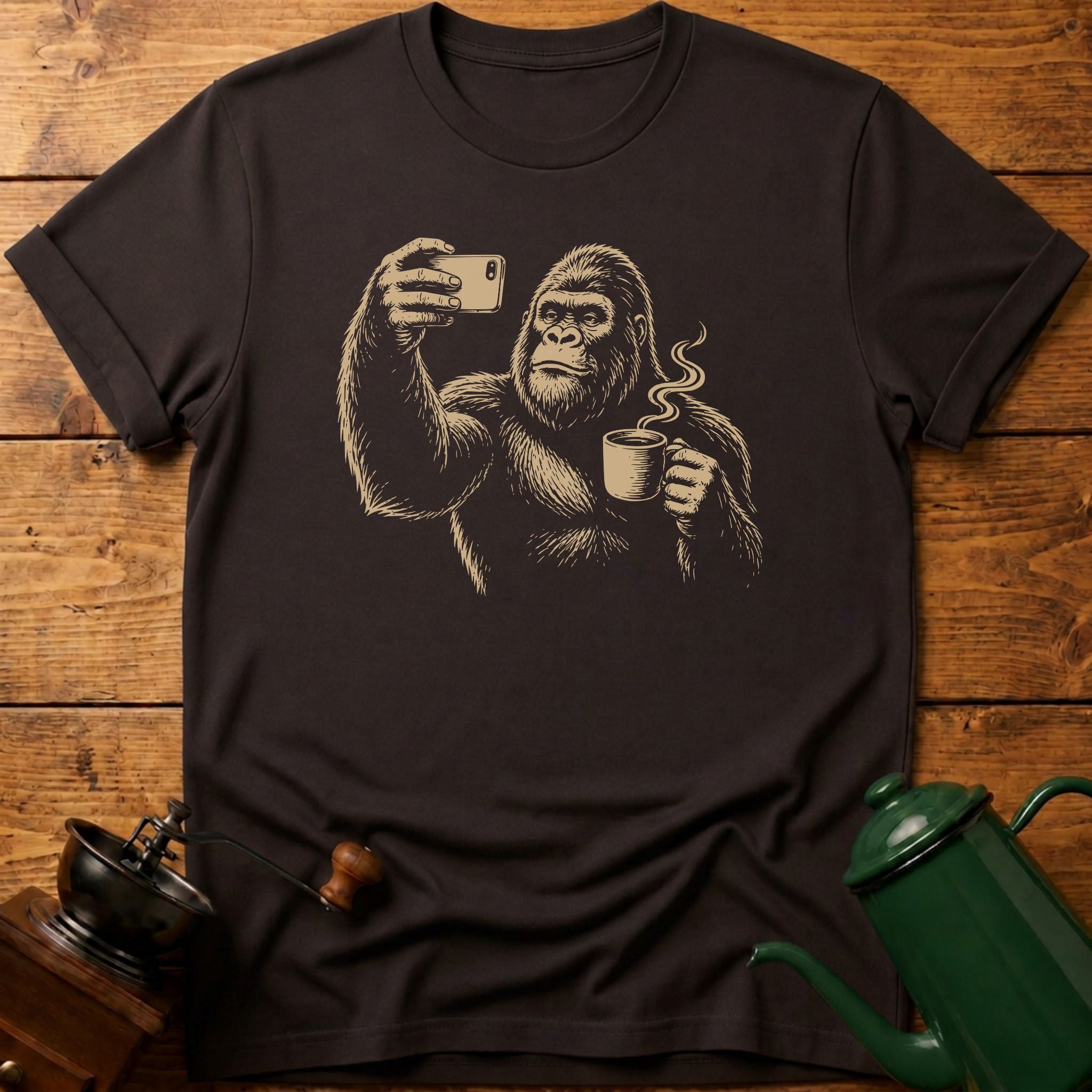 Bigfoot Selfie T-Shirt