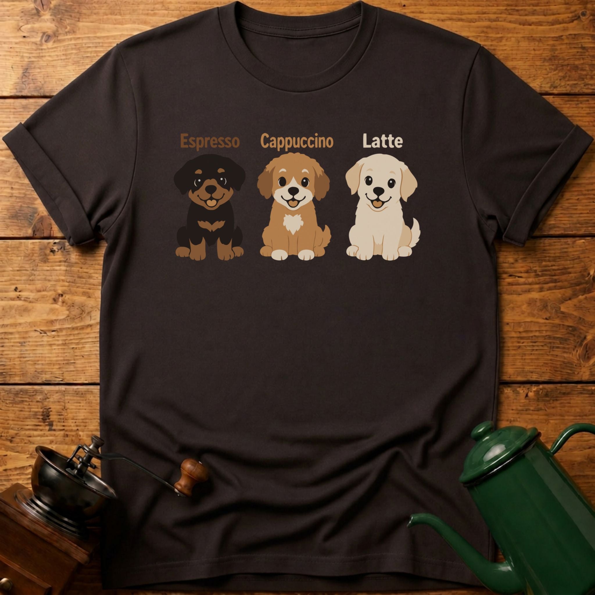 Espresso Cappuccino Latte T-Shirt