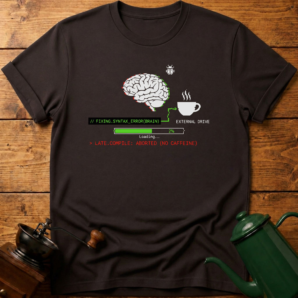 Fixing Syntax Error (Brain) T-Shirt